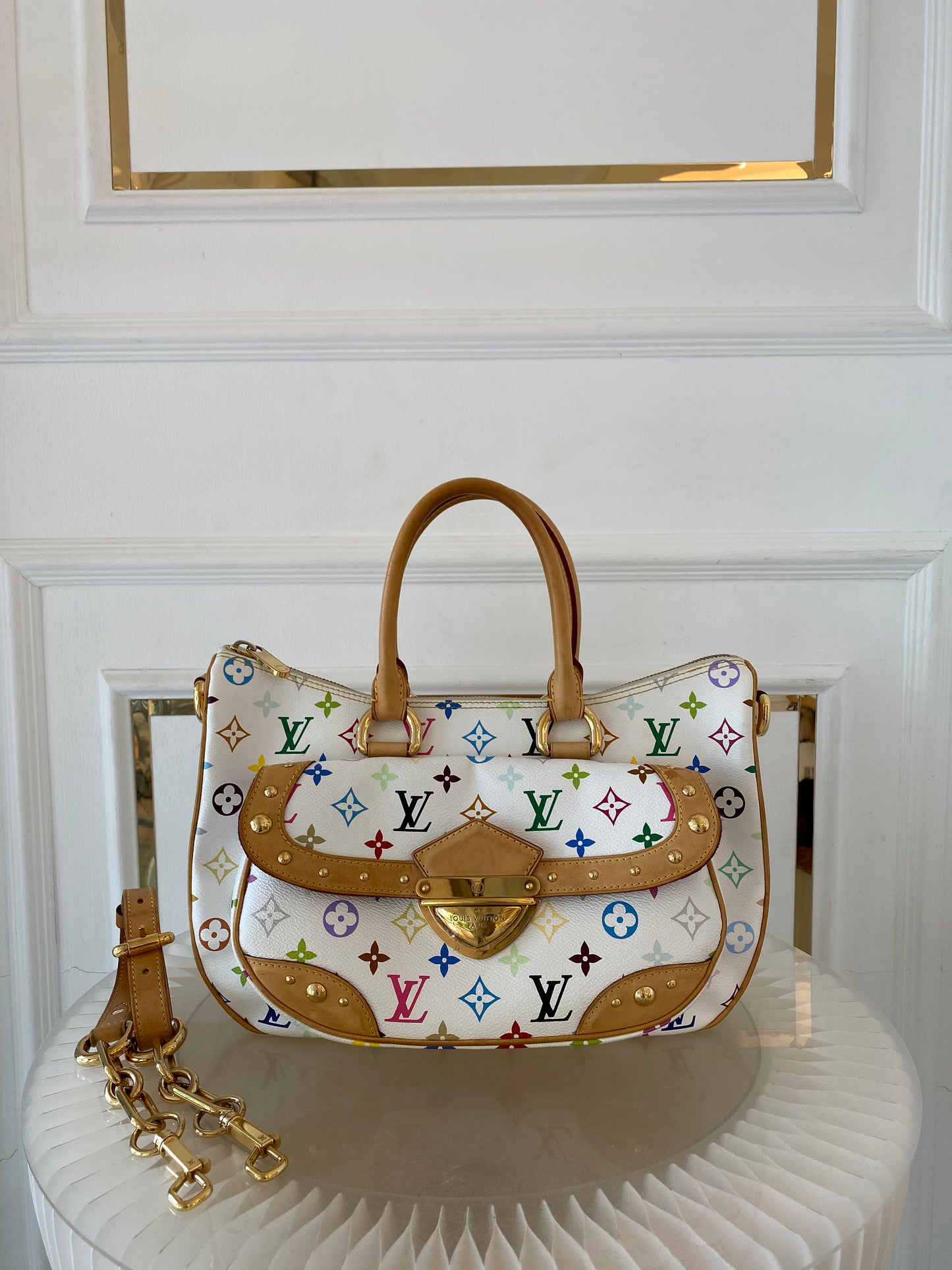 LOUIS VUITTON Monogram Multicolor Rita Bag