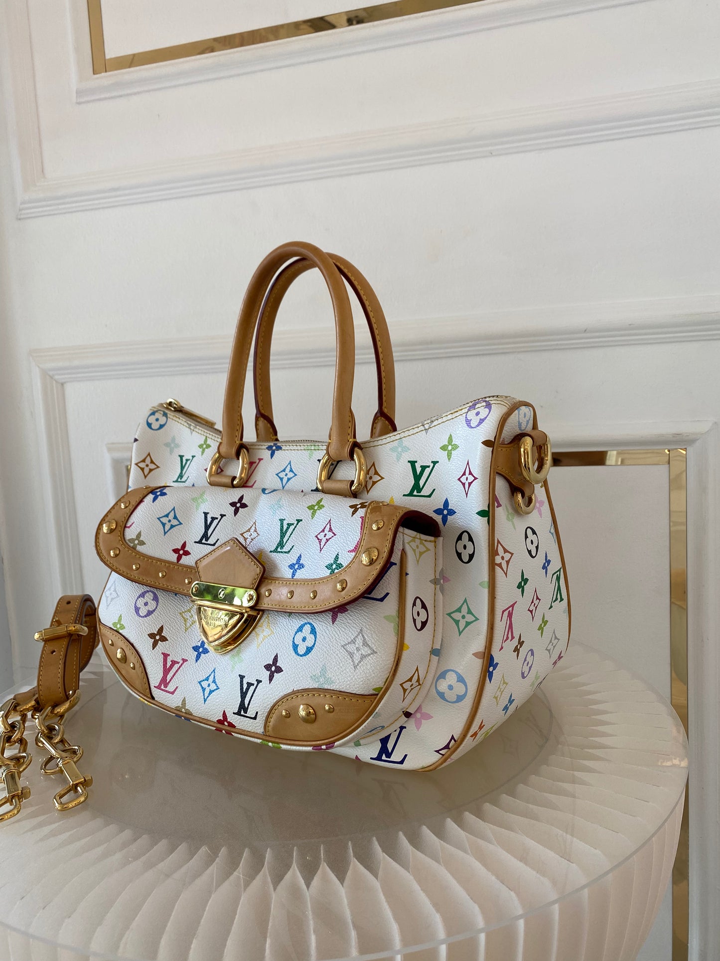 LOUIS VUITTON Monogram Multicolor Rita Bag