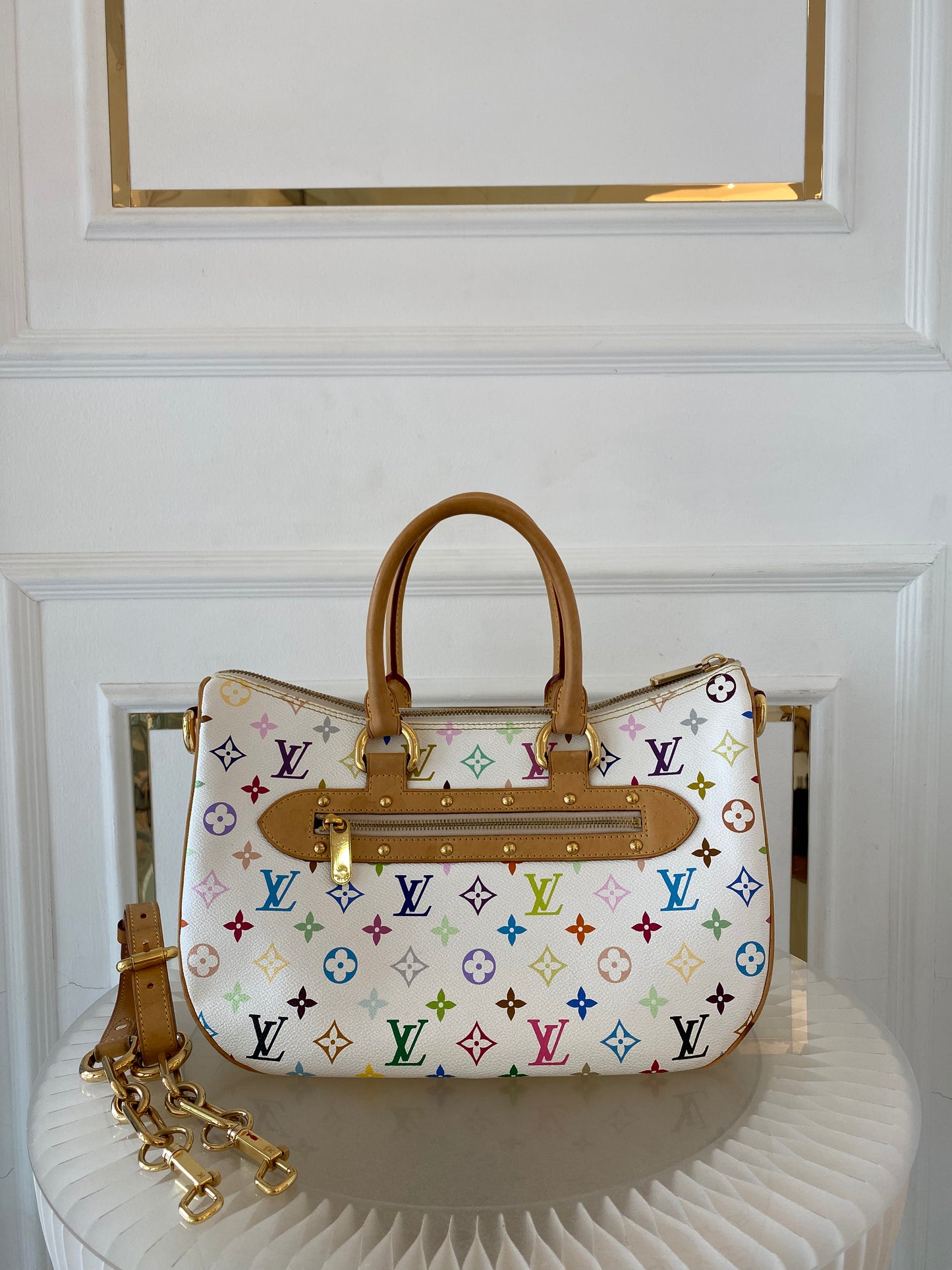 LOUIS VUITTON Monogram Multicolor Rita Bag