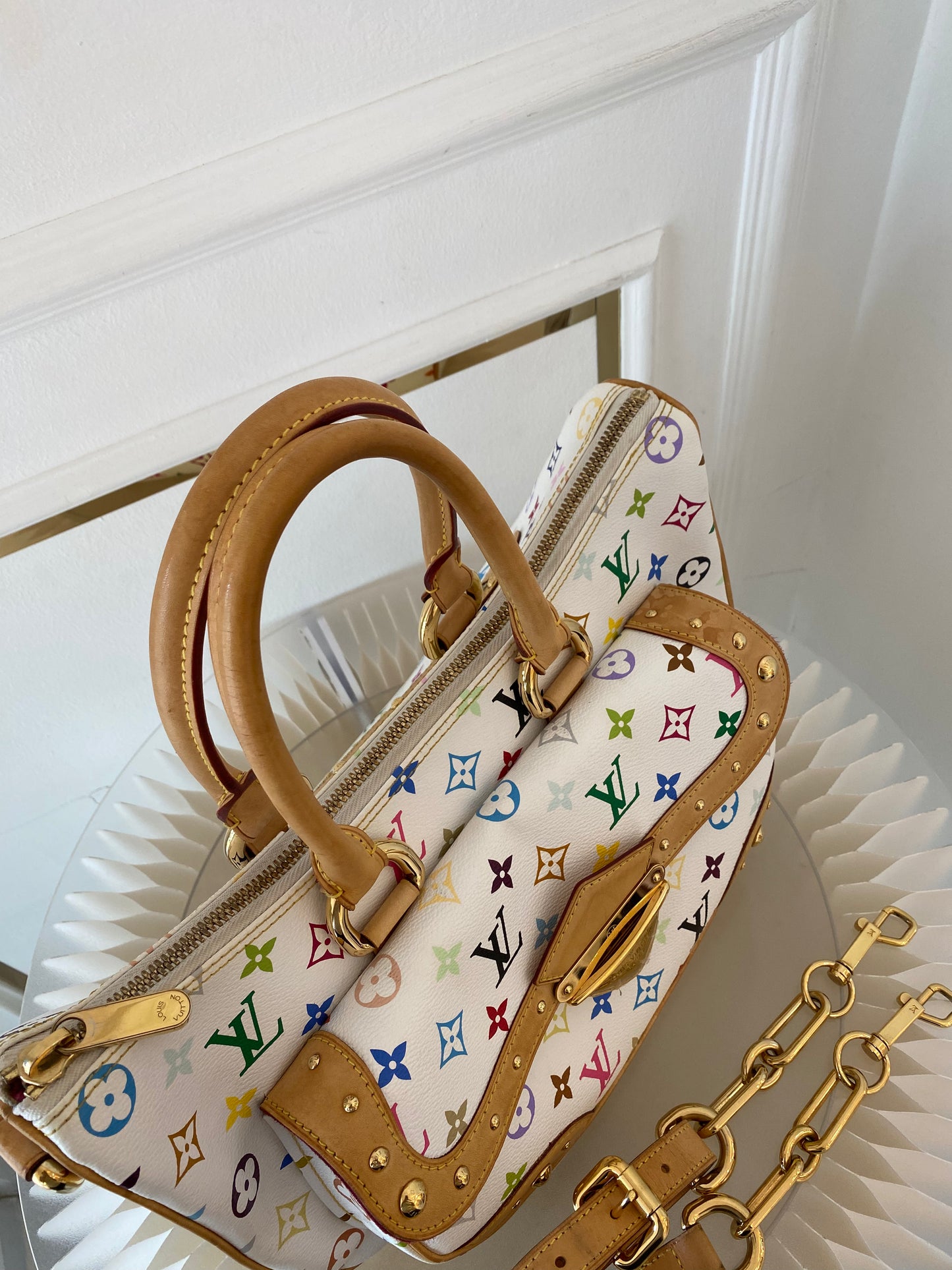 LOUIS VUITTON Monogram Multicolor Rita Bag