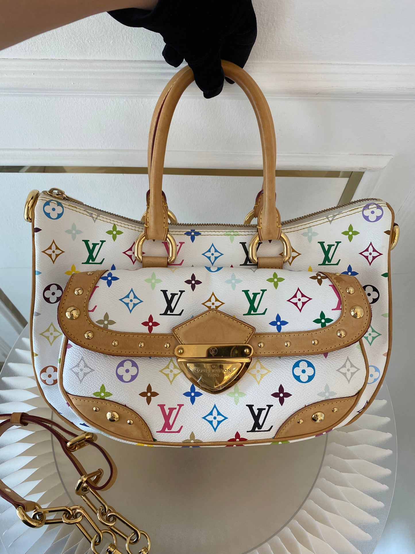 LOUIS VUITTON Monogram Multicolor Rita Bag
