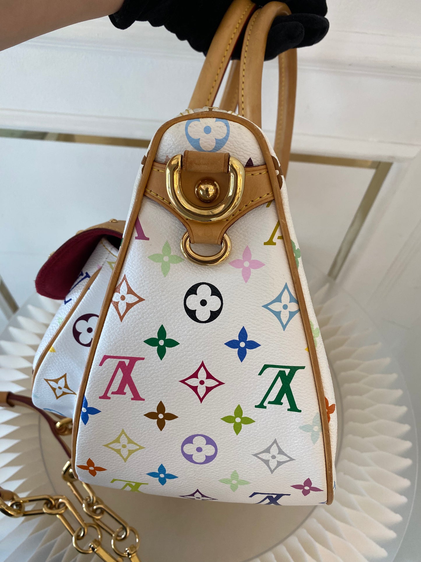 LOUIS VUITTON Monogram Multicolor Rita Bag