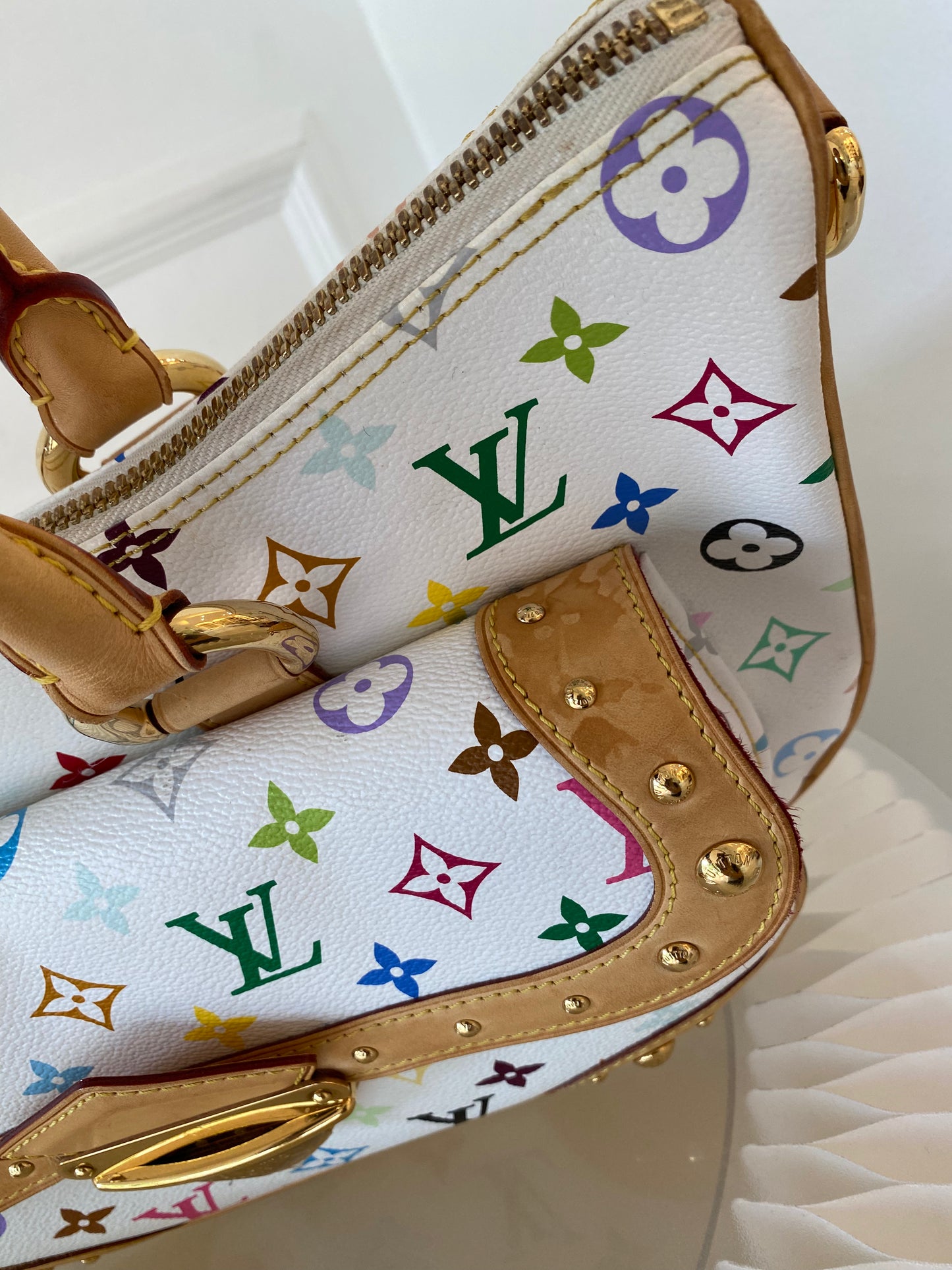 LOUIS VUITTON Monogram Multicolor Rita Bag