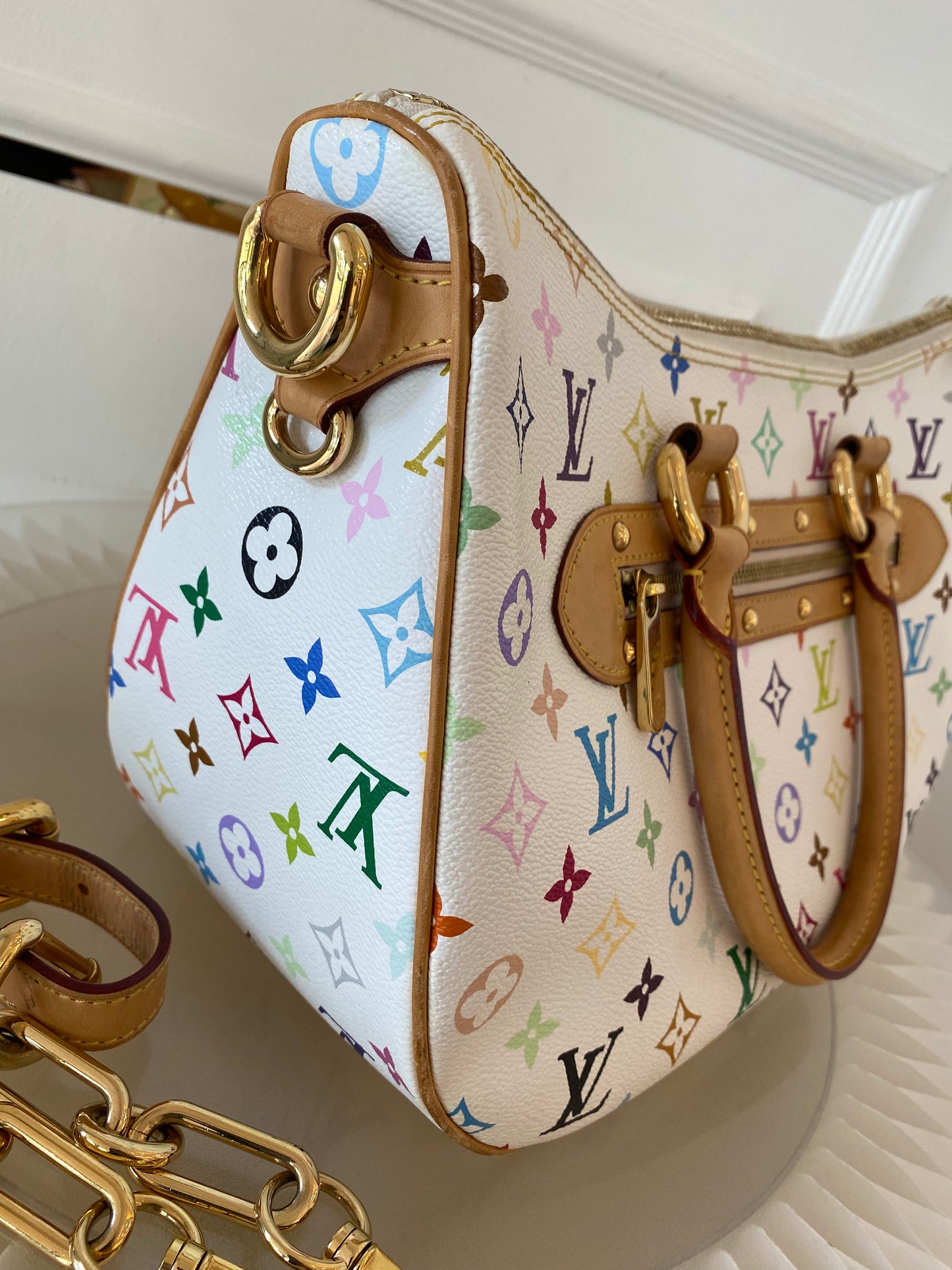 LOUIS VUITTON Monogram Multicolor Rita Bag