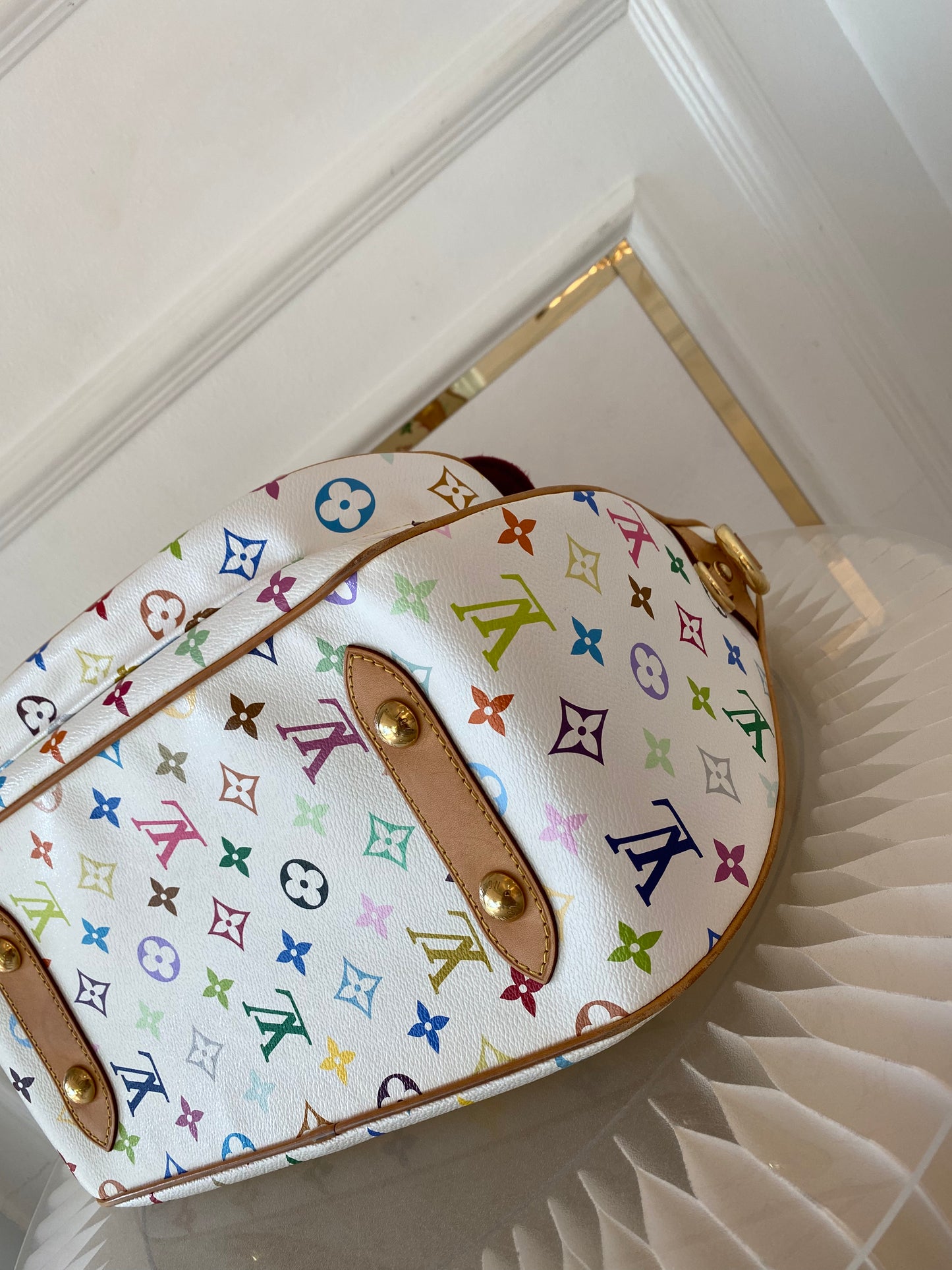 LOUIS VUITTON Monogram Multicolor Rita Bag
