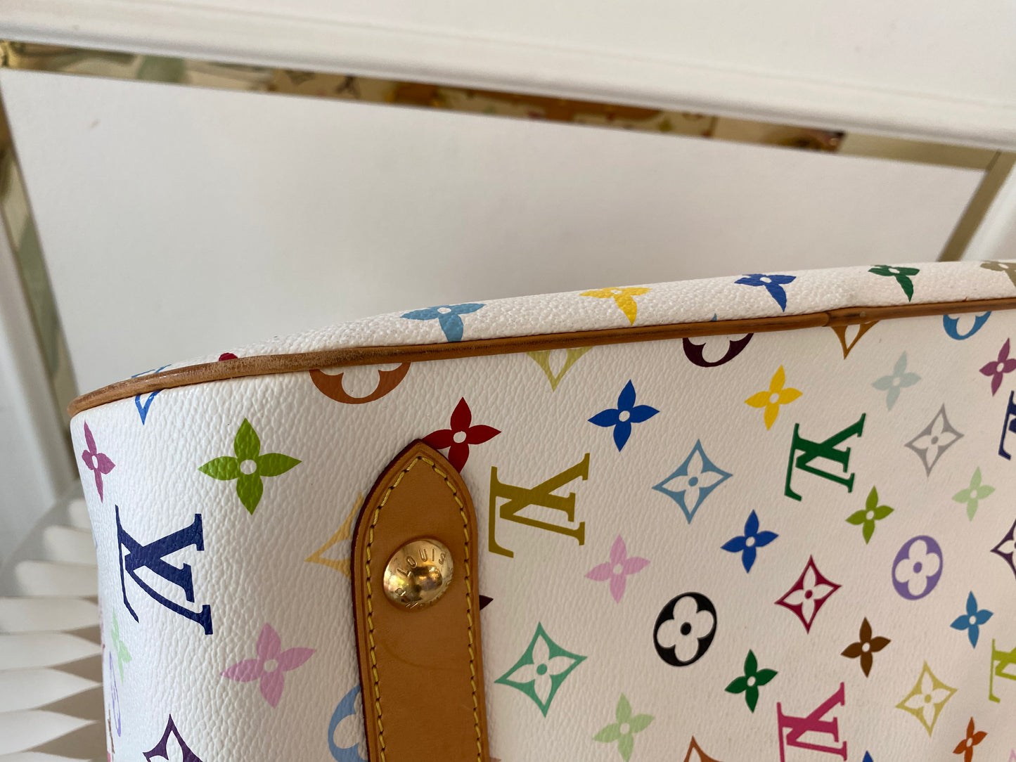 LOUIS VUITTON Monogram Multicolor Rita Bag