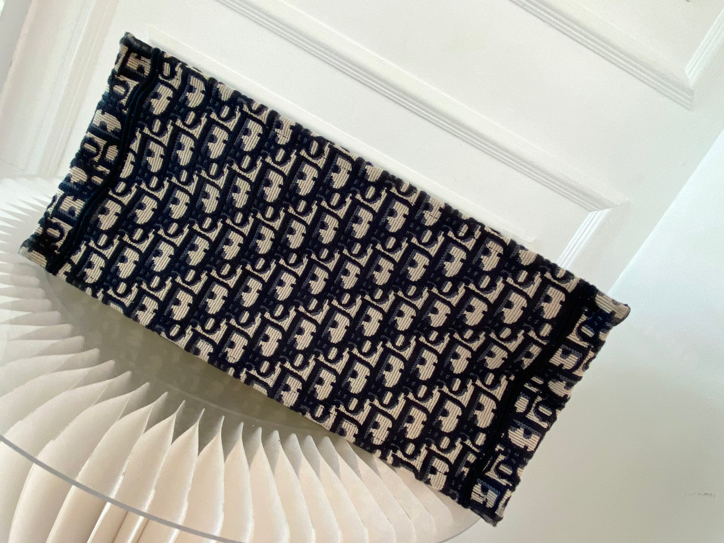 DIOR Blue Oblique Booktote Medium Size