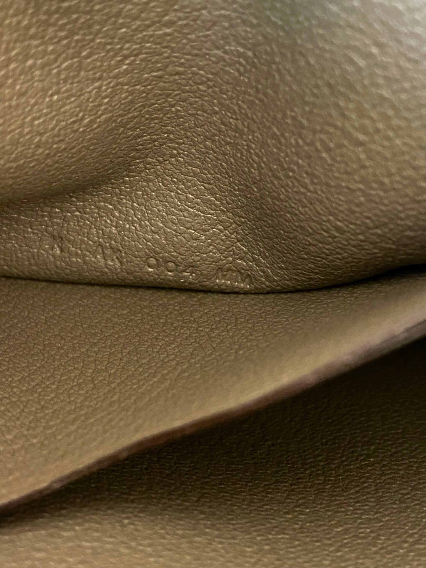 HERMES Zipengo Chaine d’Ancre To Go Pouch in Etoupe GHW