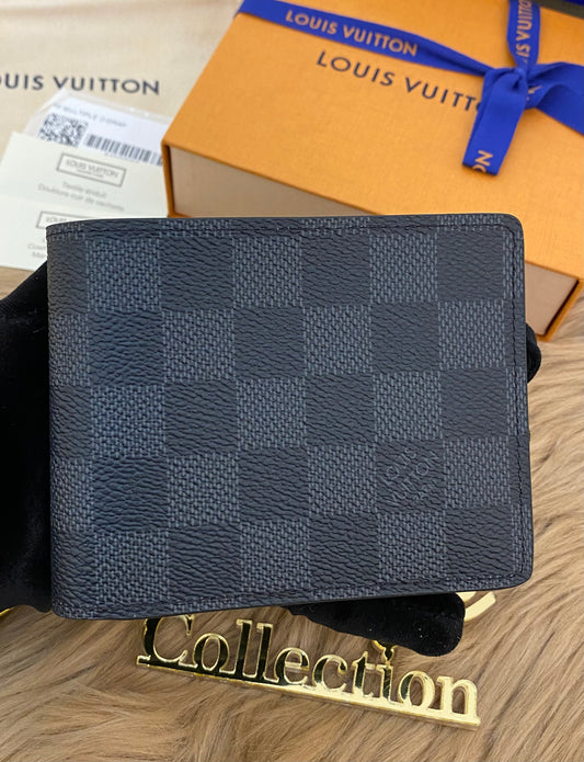 LV Graphite Mens Wallet