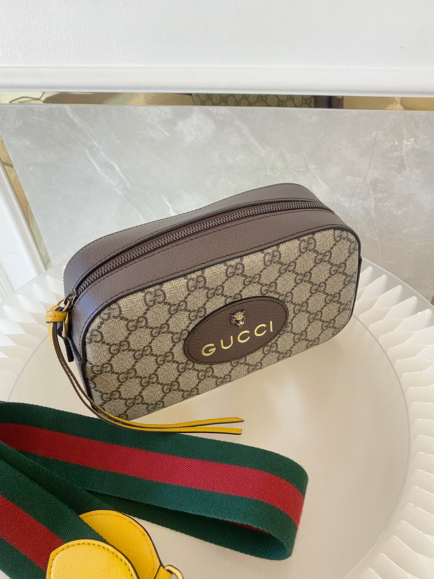 GUCCI Neo Vintage Supreme Canvas Bag