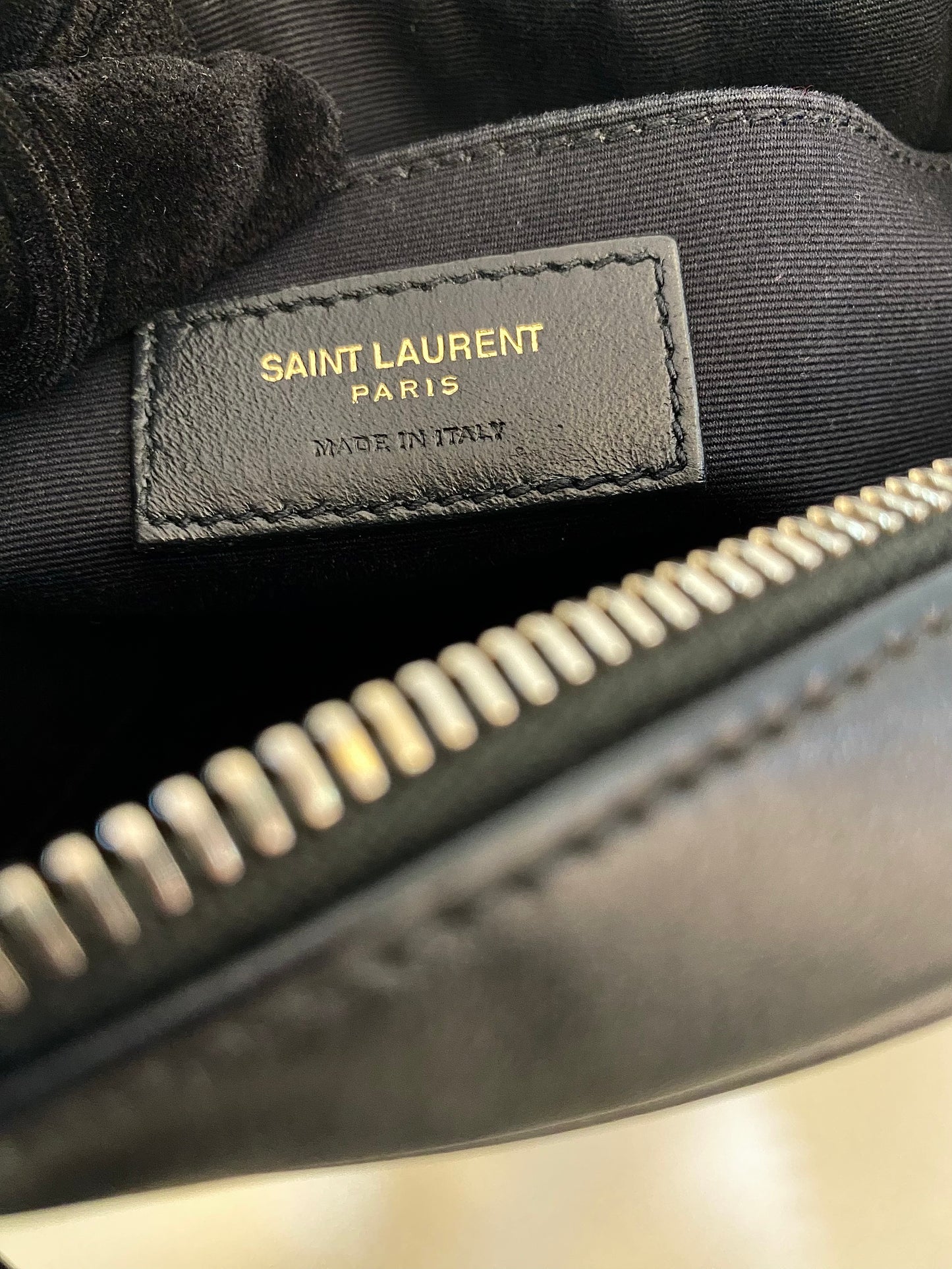 Yves Saint Laurent Lou Camera Black Quilted Calf Leather GHW Bag
