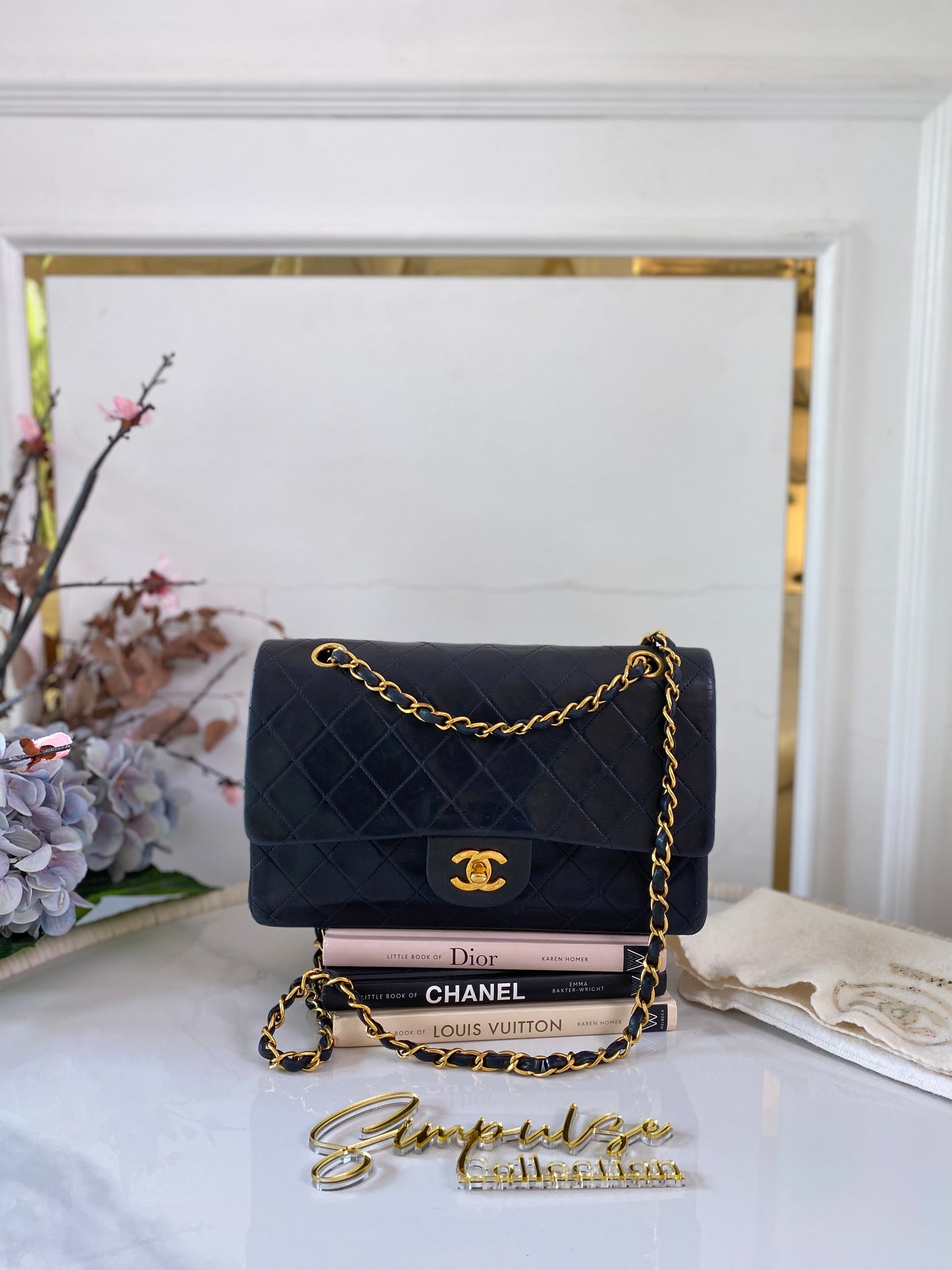 Chanel Medium Double Flap Lambskin GHW