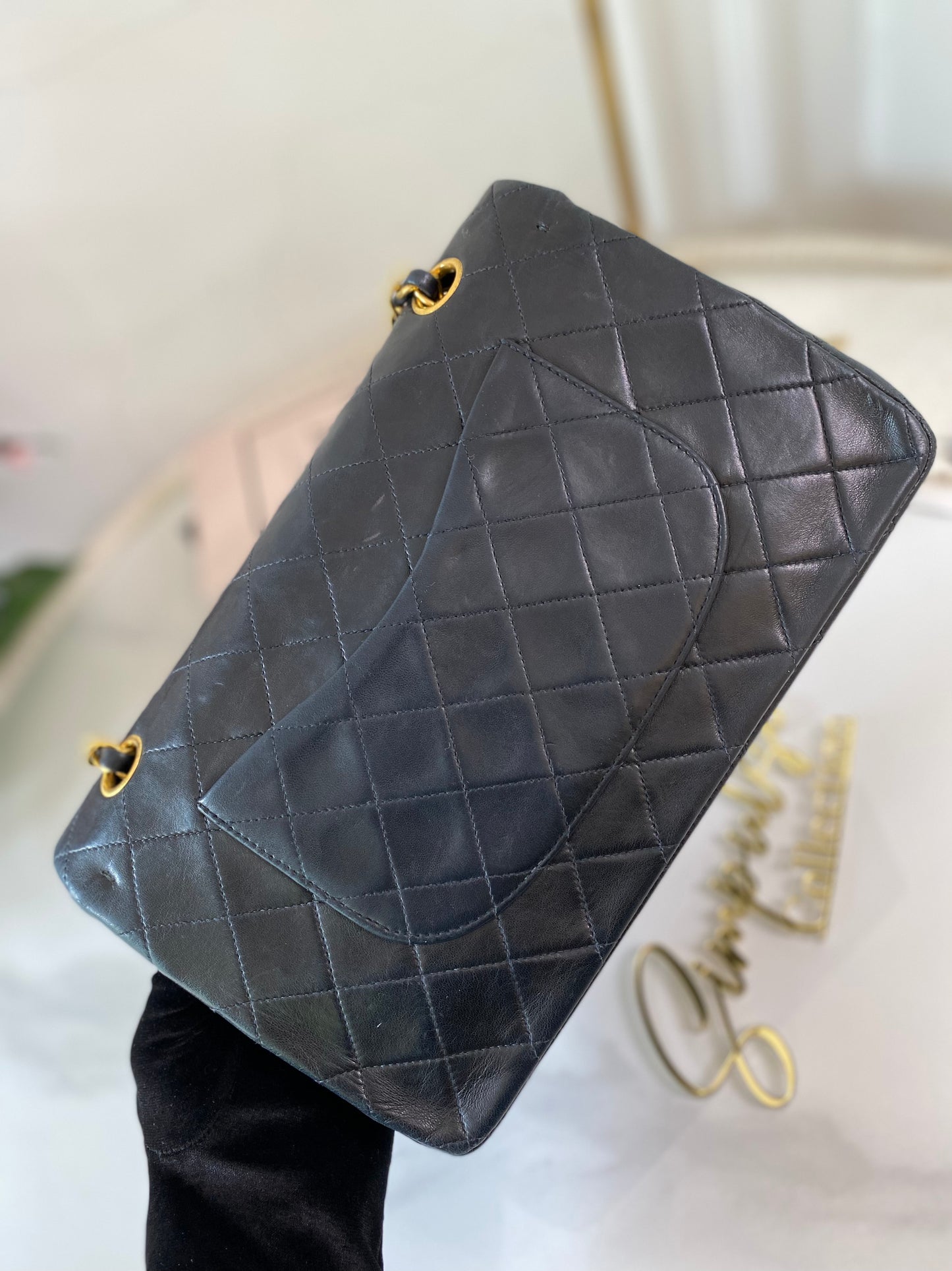Chanel Medium Double Flap Lambskin GHW