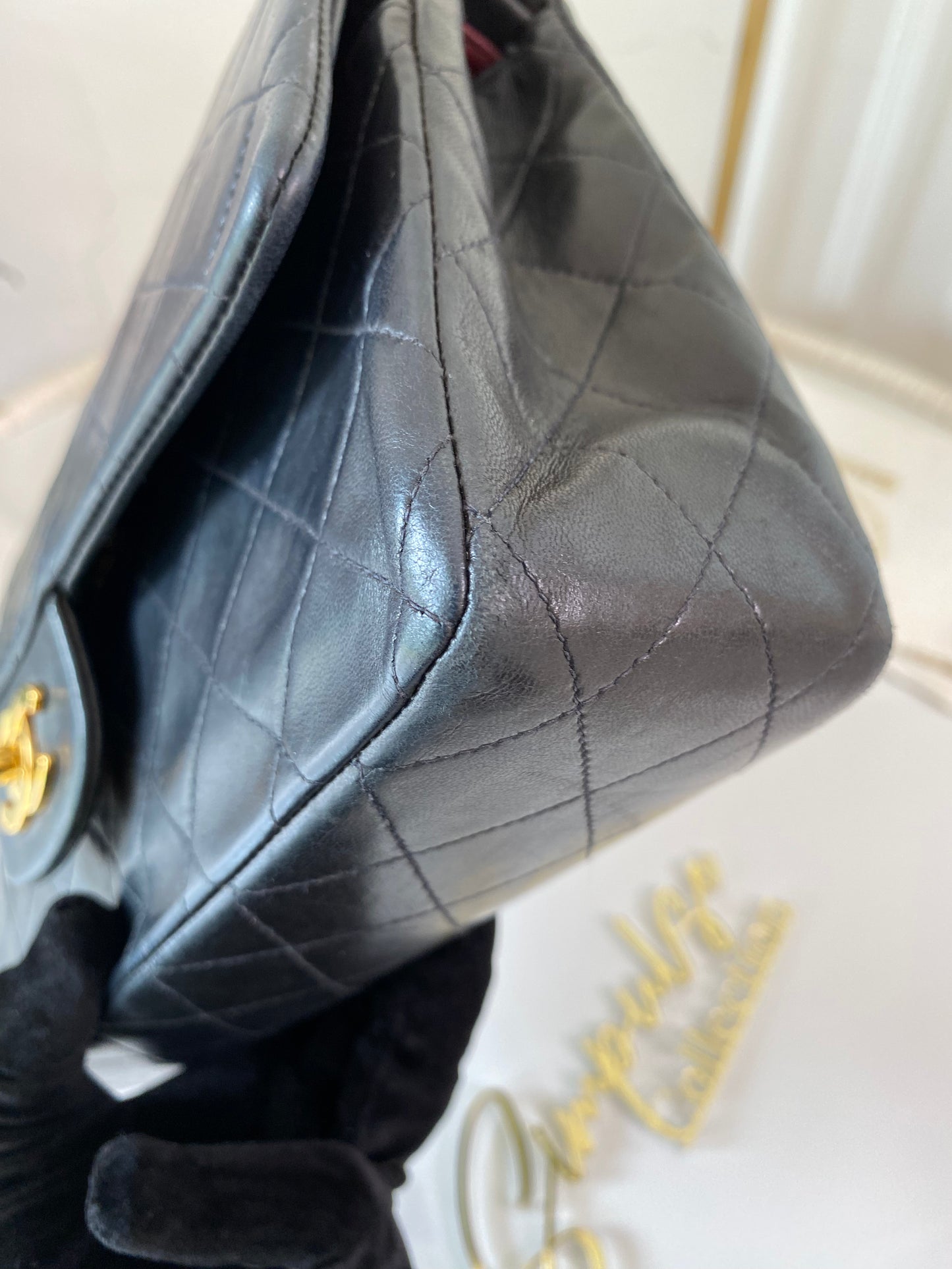 Chanel Medium Double Flap Lambskin GHW