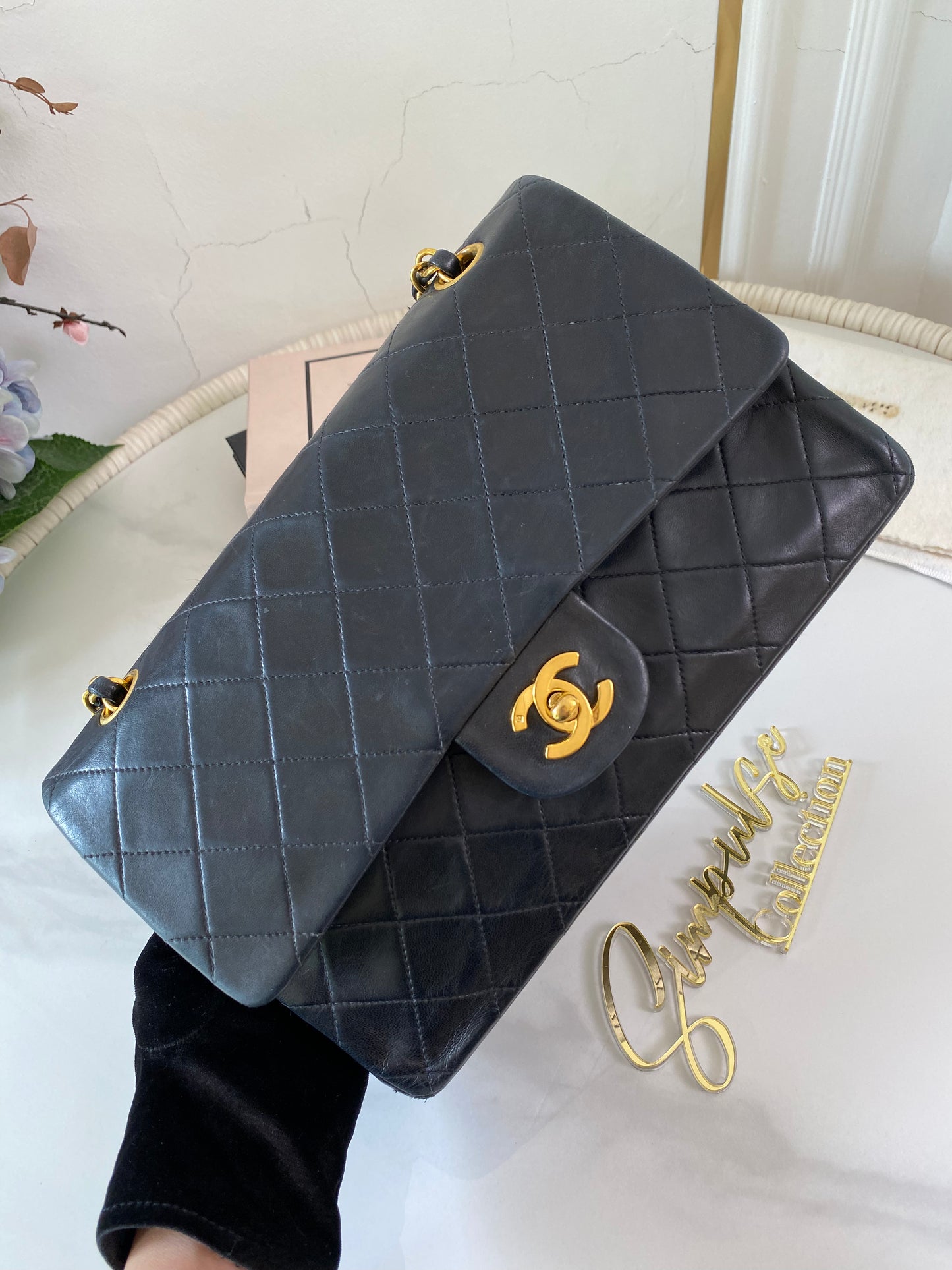 Chanel Medium Double Flap Lambskin GHW