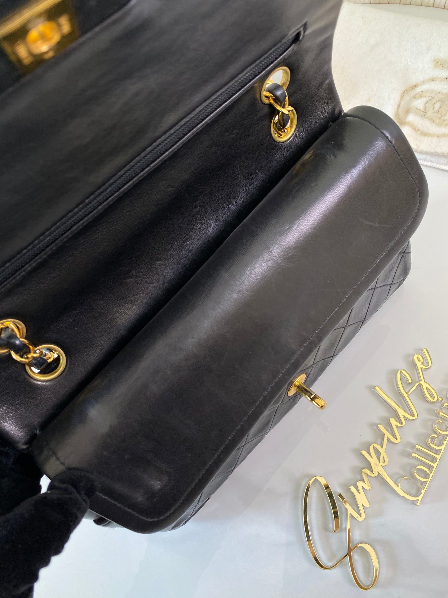 Chanel Medium Double Flap Lambskin GHW