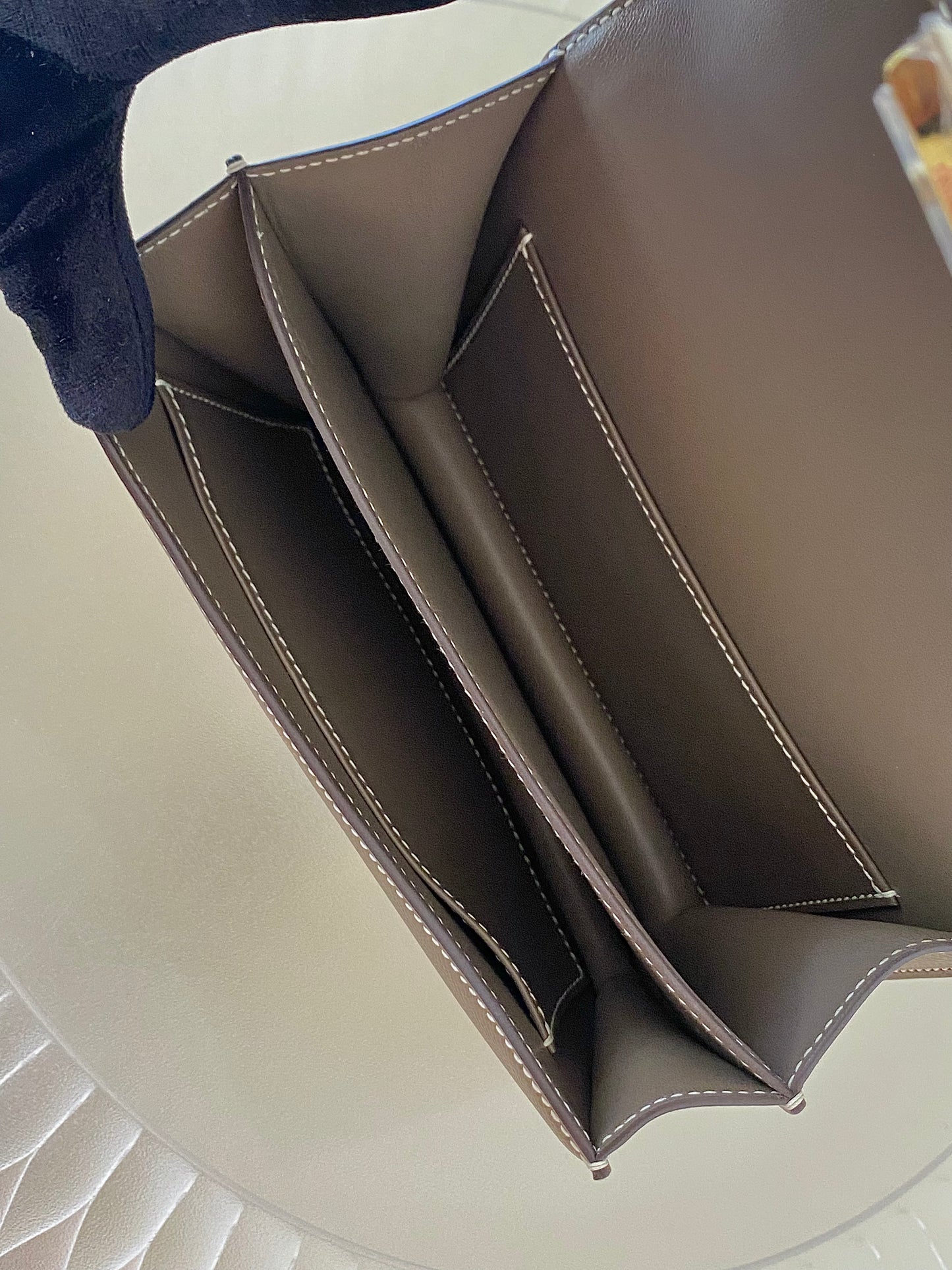 HERMES Constance 18 Etoupe in Epsom Leather