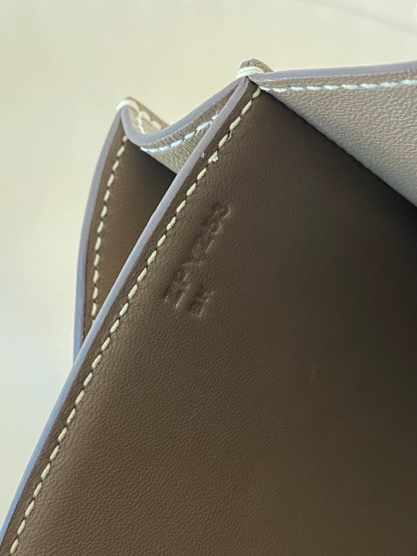 HERMES Constance 18 Etoupe in Epsom Leather