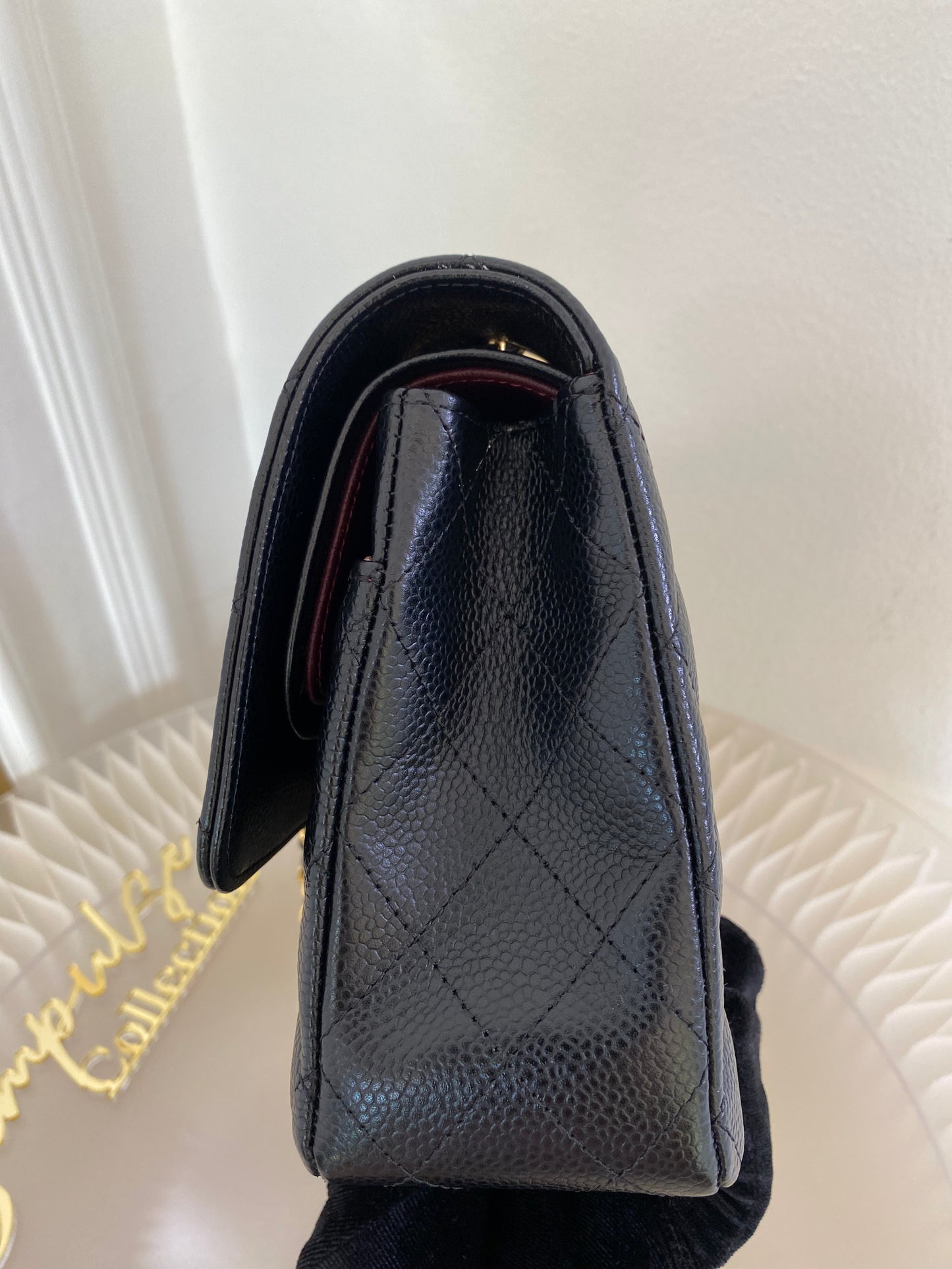 Chanel Medium Double Flap Caviar GHW