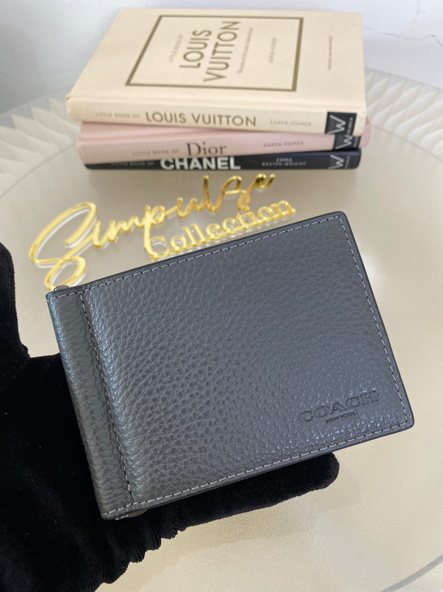Coach Slim Money Clip Wallet
