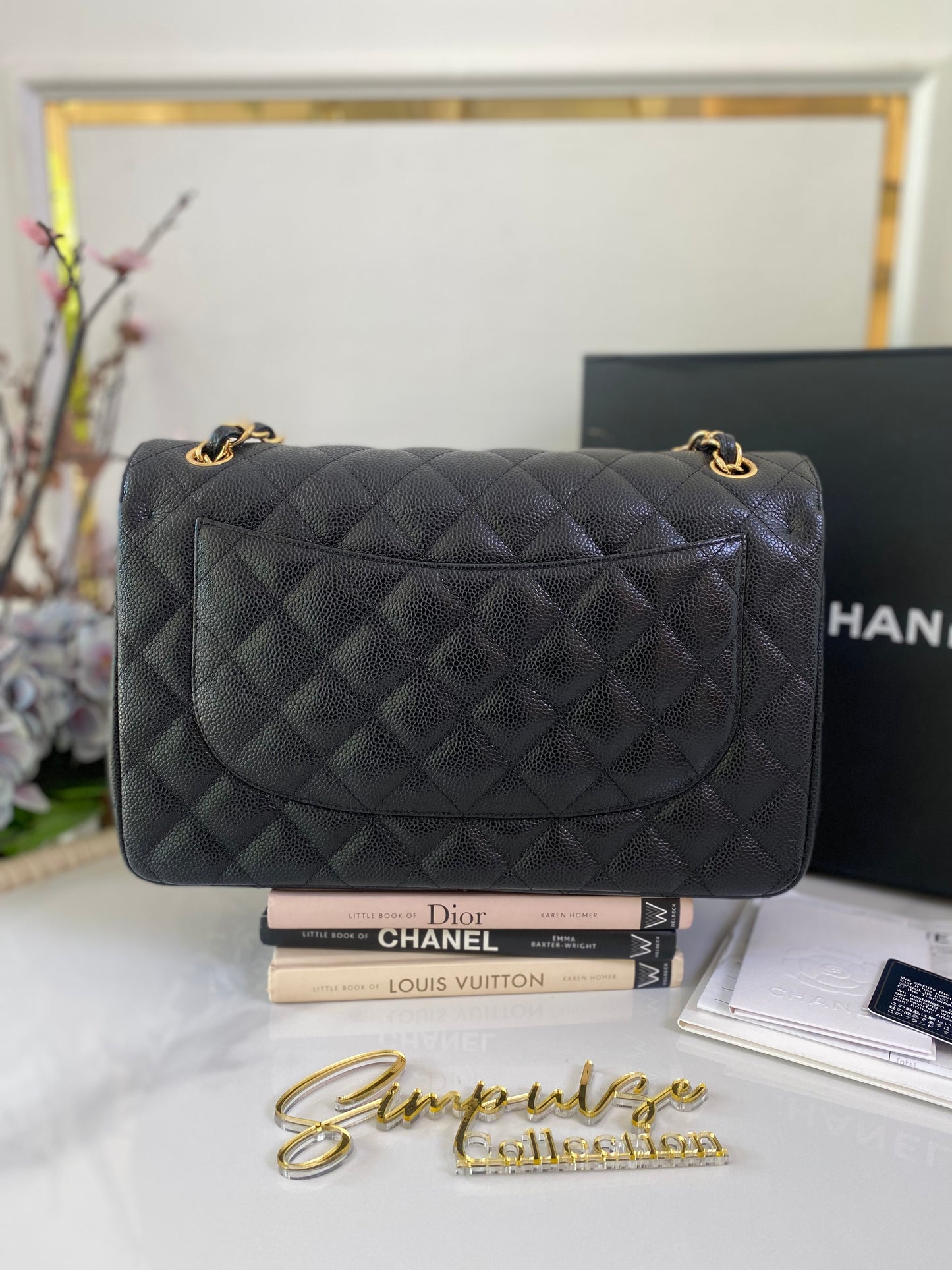 Chanel Jumbo Double Flap Caviar GHW