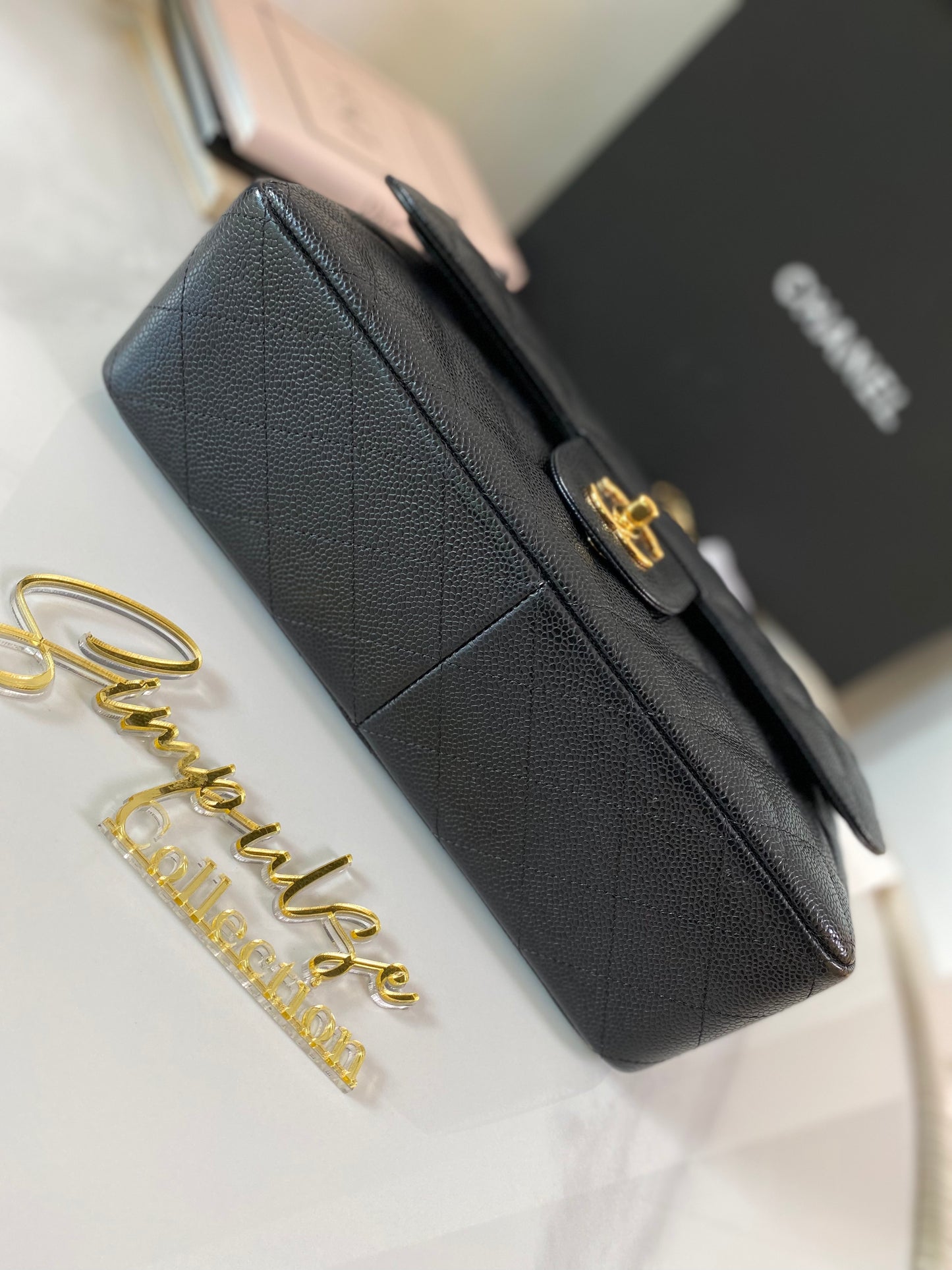 Chanel Jumbo Double Flap Caviar GHW