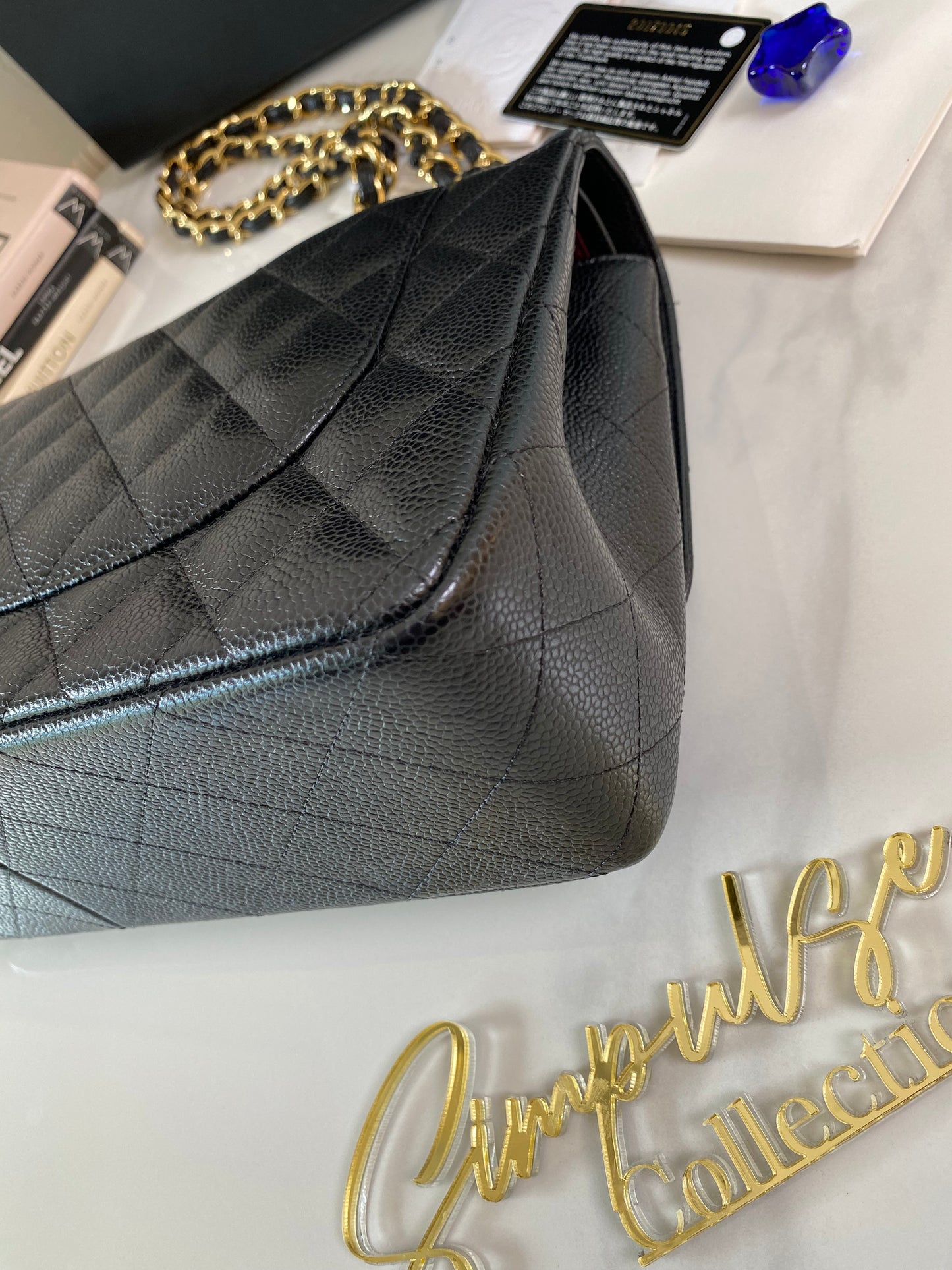 Chanel Jumbo Double Flap Caviar GHW