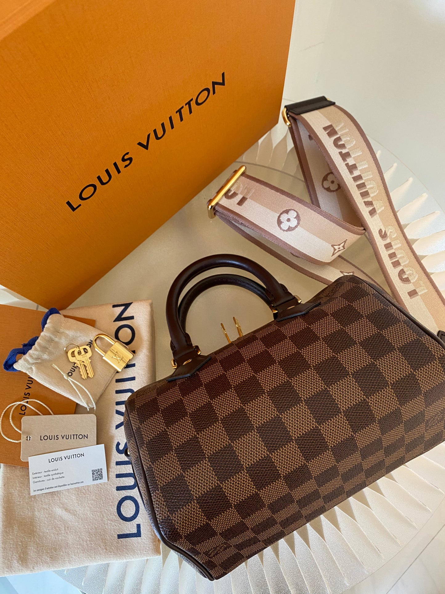LOUIS VUITTON Speedy Bandoulière 20 DE