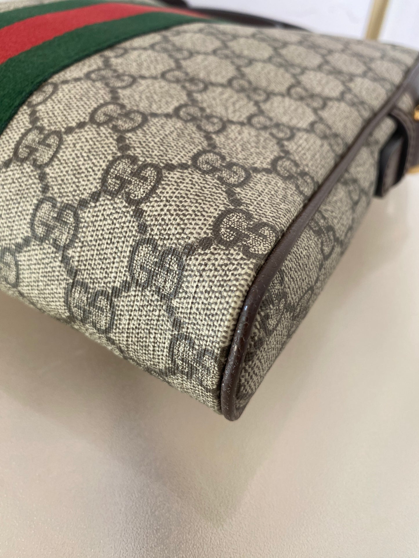 Gg Supreme Mono Web Small Ophidia Messenger Bag