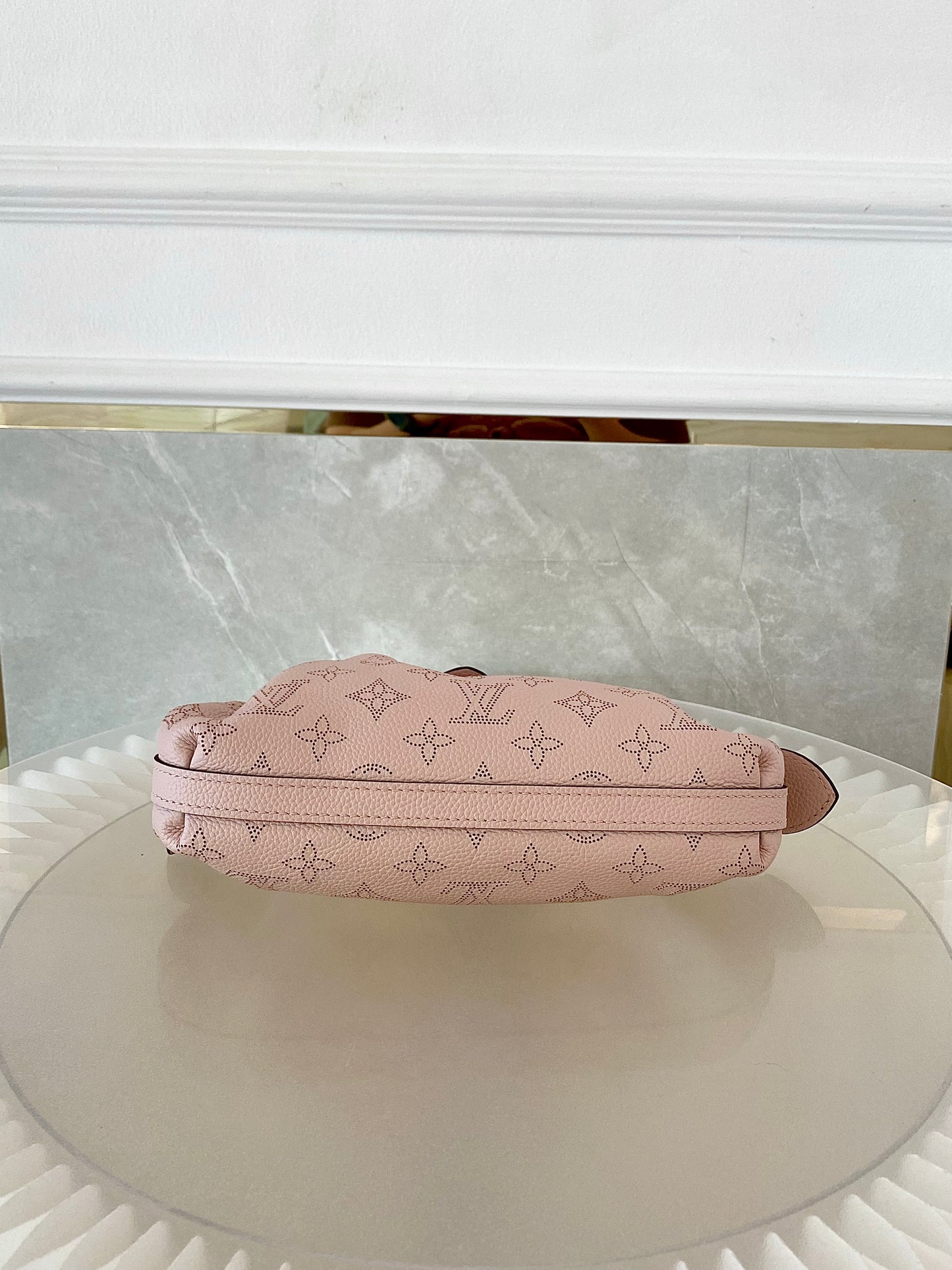 Louis Vuitton Mahina Scala Mini Pouch Magnolia