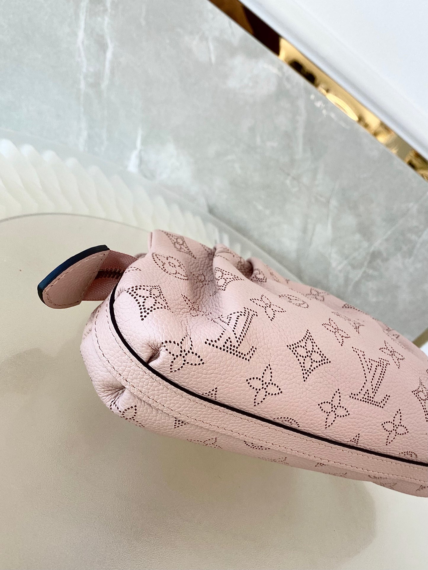 Louis Vuitton Mahina Scala Mini Pouch Magnolia