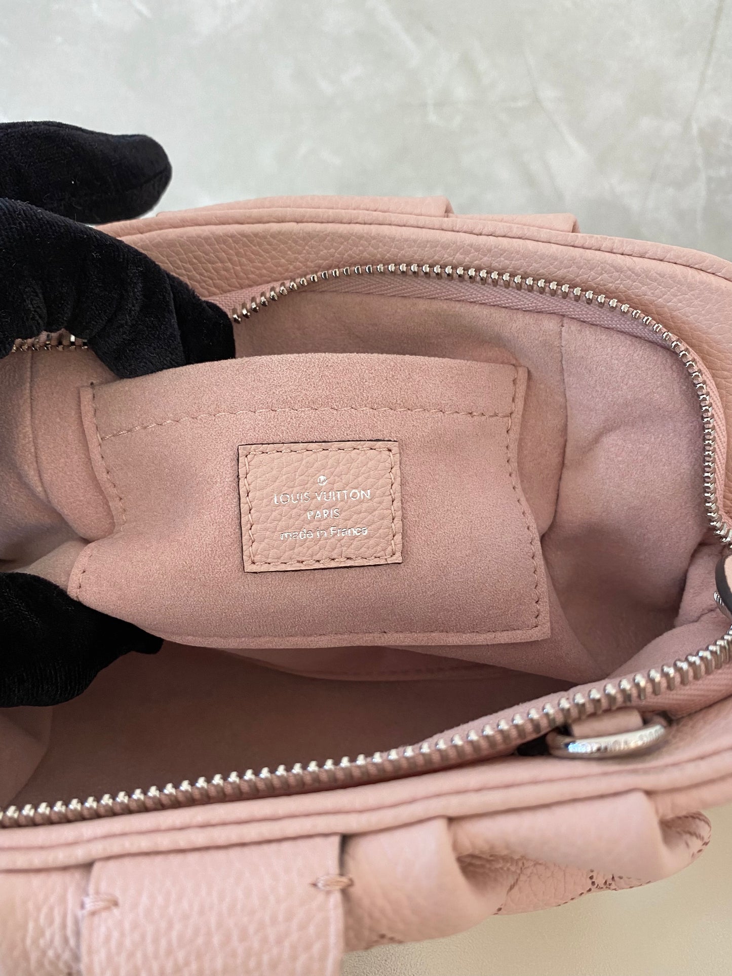 Louis Vuitton Mahina Scala Mini Pouch Magnolia