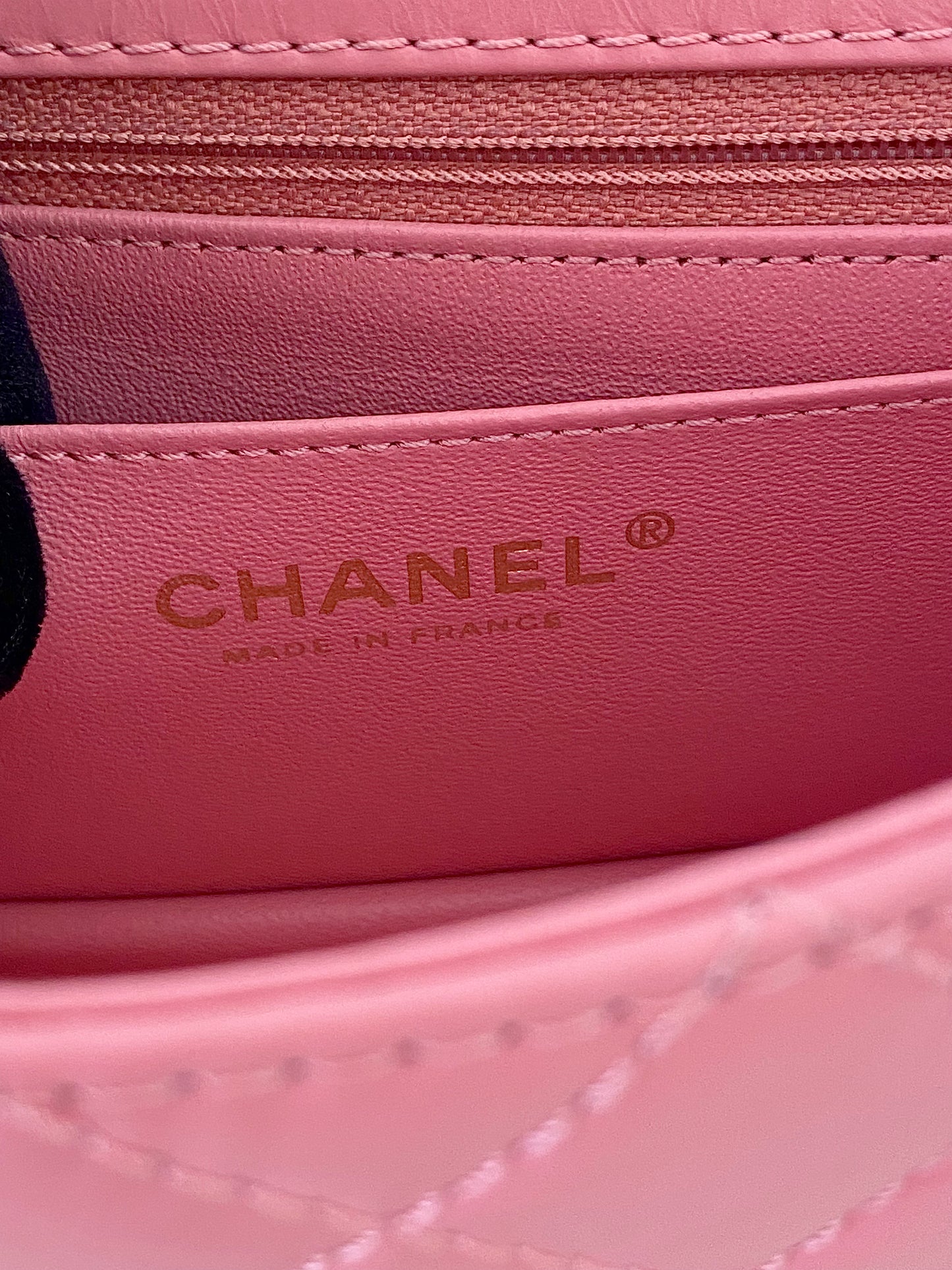 CHANEL Mini 2.55 Reissue Pink Flap Bag GHW