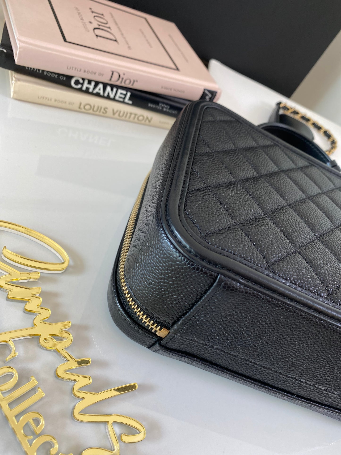 Chanel Filigree Caviar Vanity