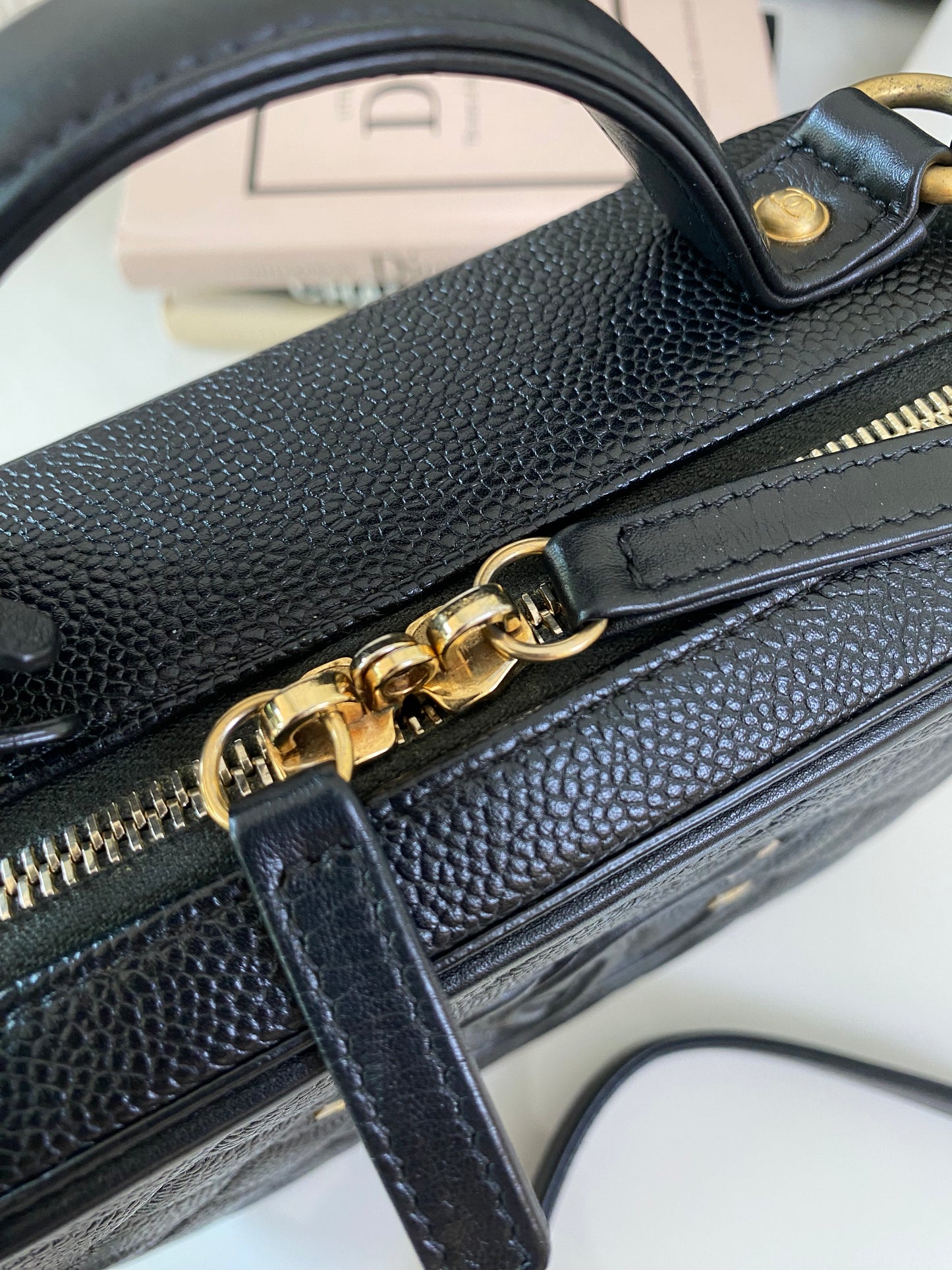 Chanel Filigree Caviar Vanity