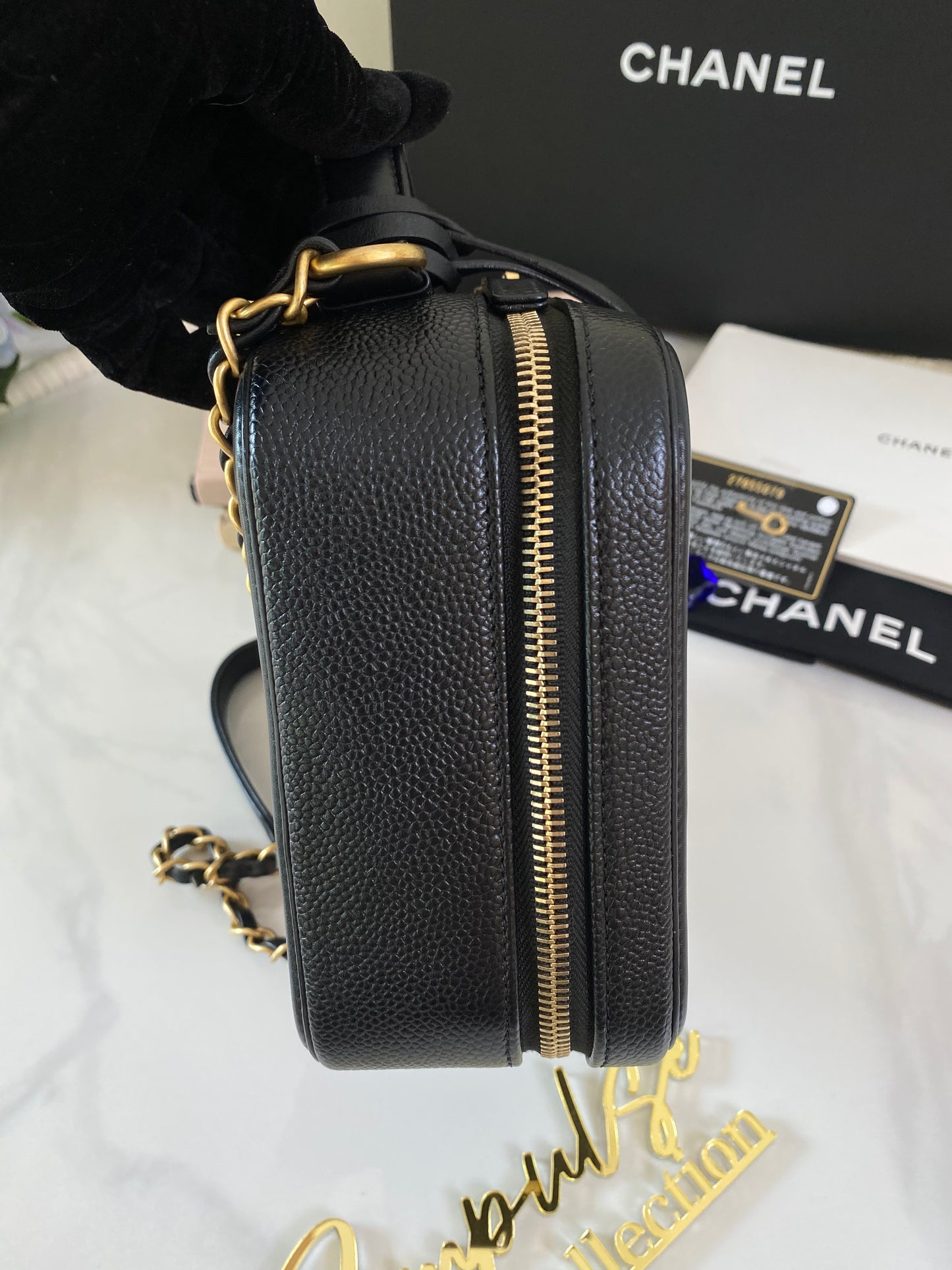 Chanel Filigree Caviar Vanity