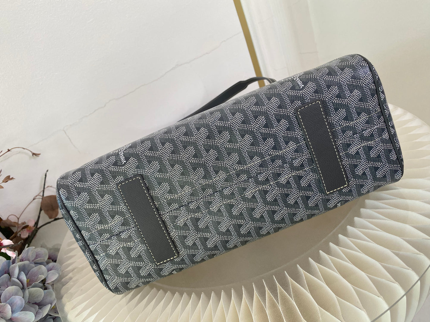 Goyard Rouette Souple Pm Gray