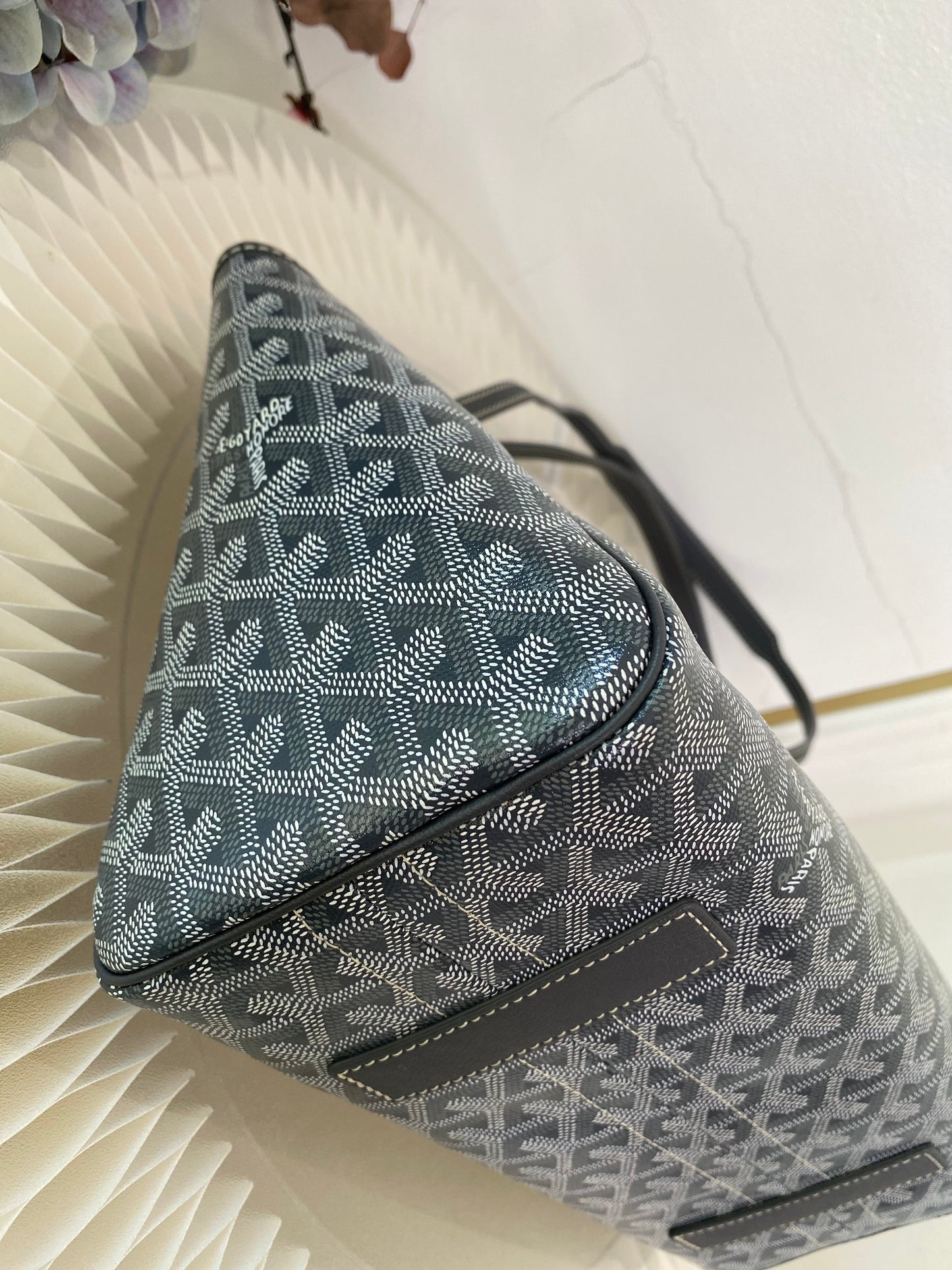 Goyard Rouette Souple Pm Gray