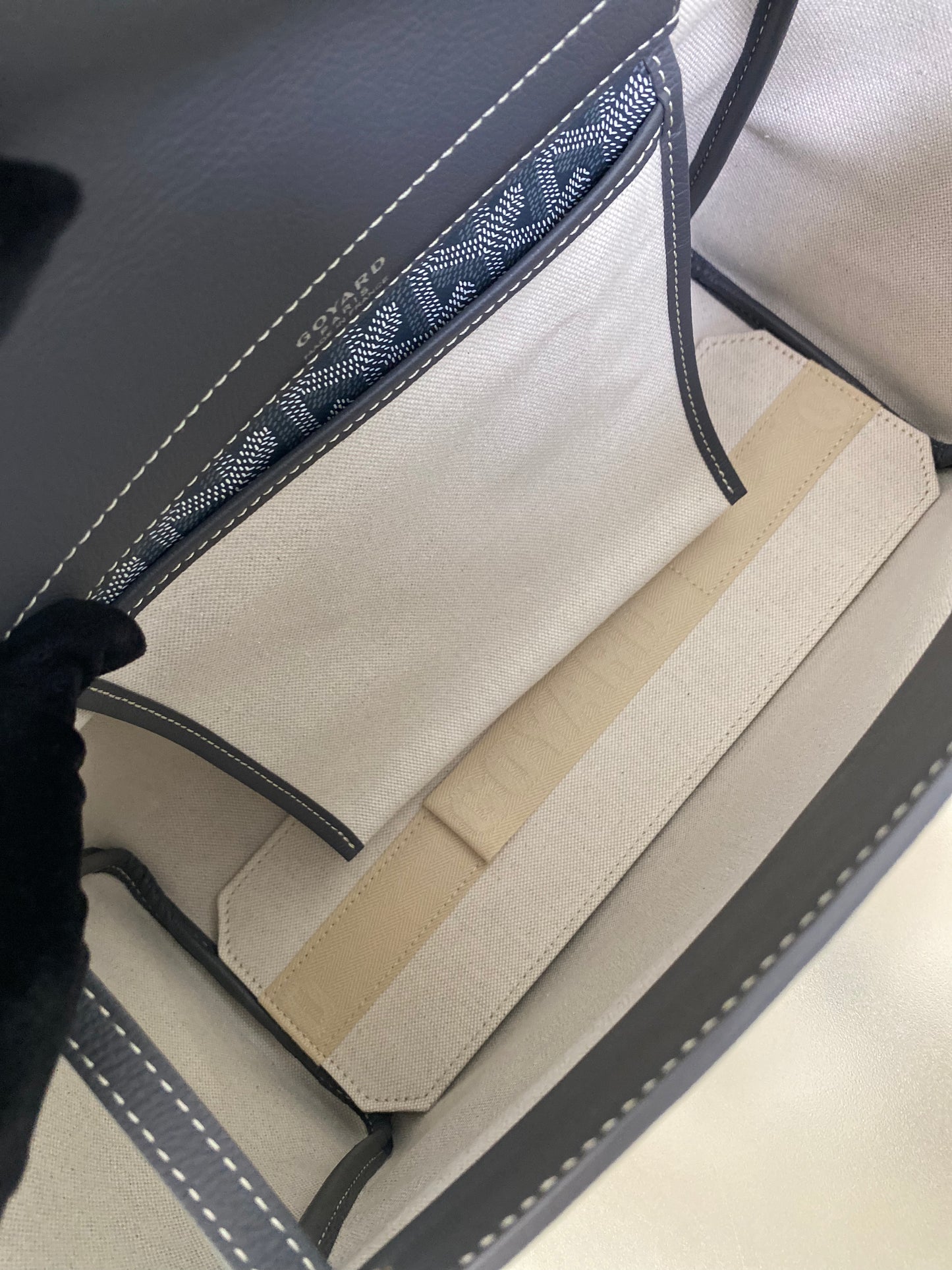 Goyard Rouette Souple Pm Gray