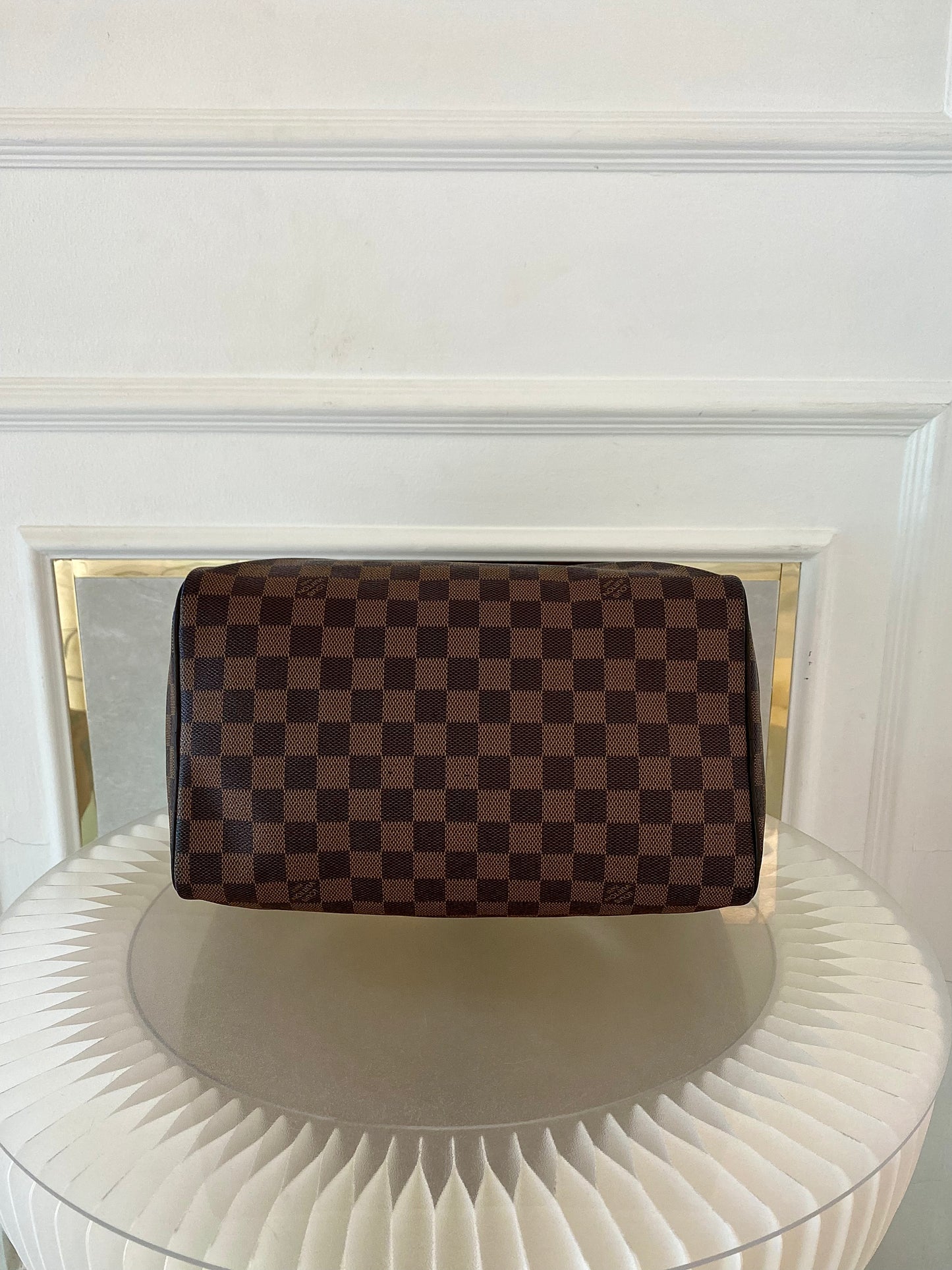 LOUIS VUITTON Speedy 30 in Damier Ebene