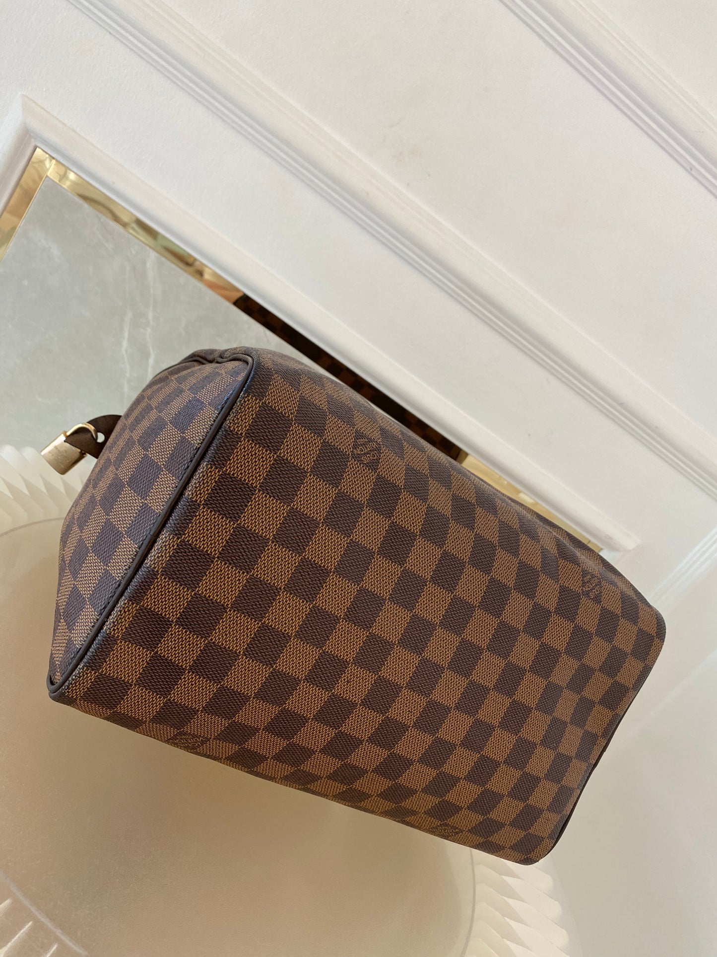 LOUIS VUITTON Speedy 30 in Damier Ebene