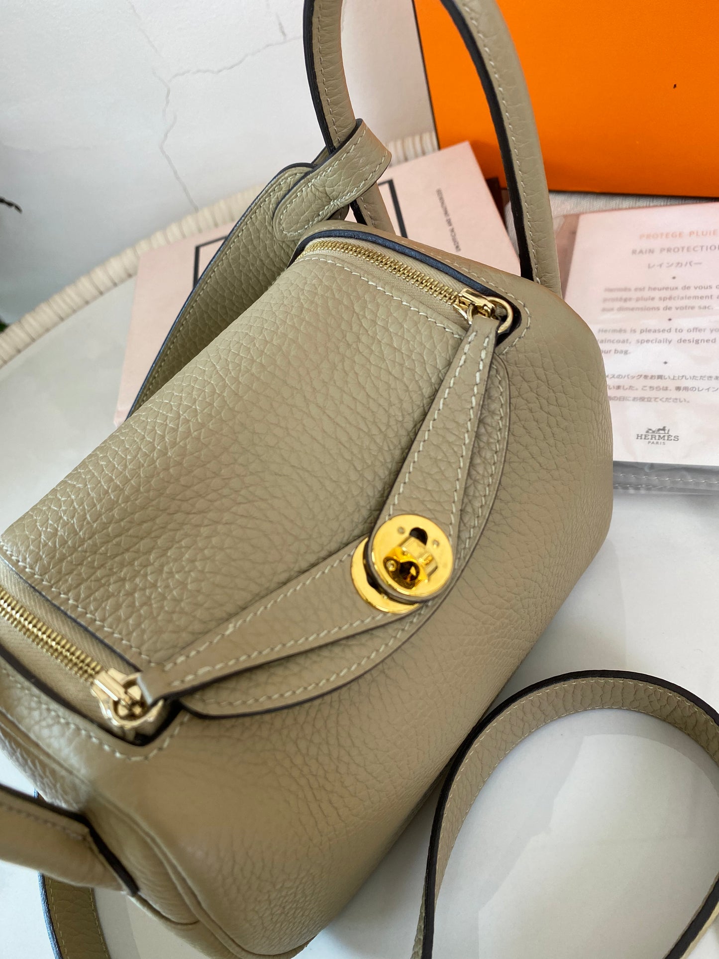 Hermes Mini Lindy Trench