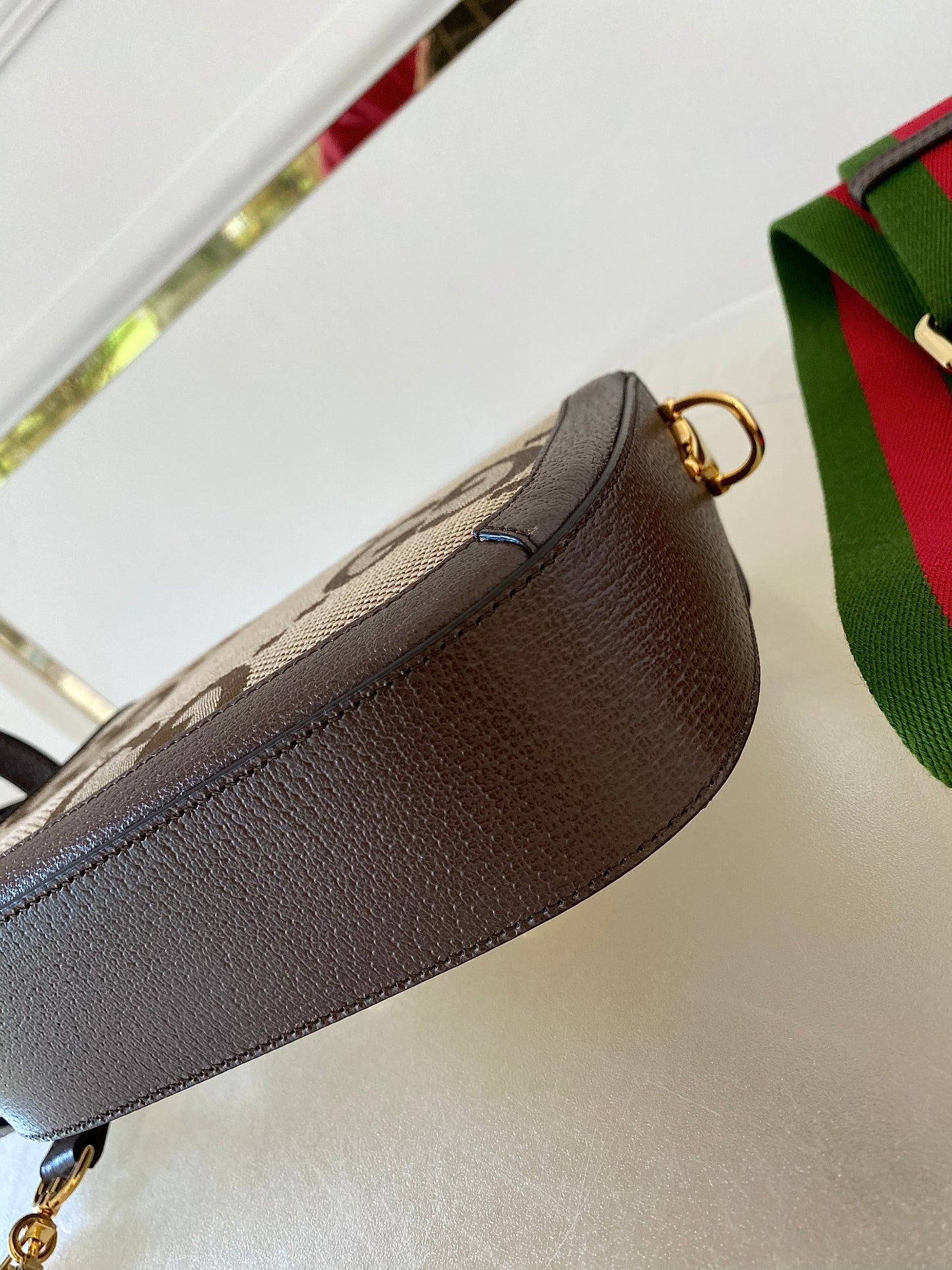 GUCCI Horsebit Small Jumbo Logo