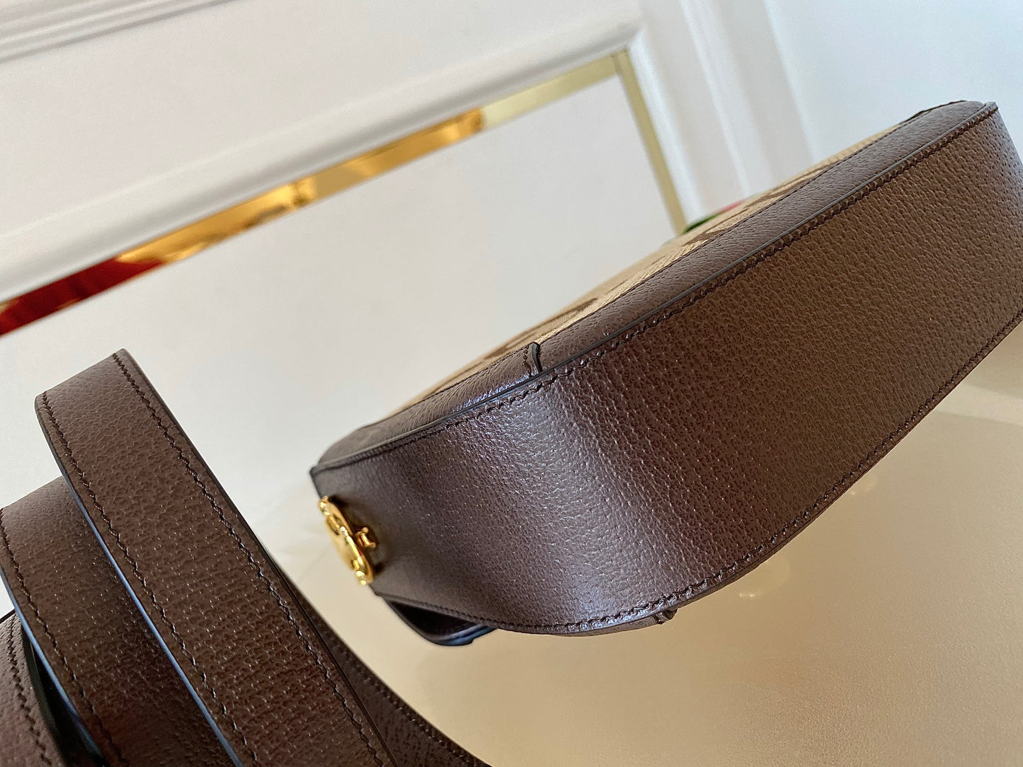 GUCCI Horsebit Small Jumbo Logo