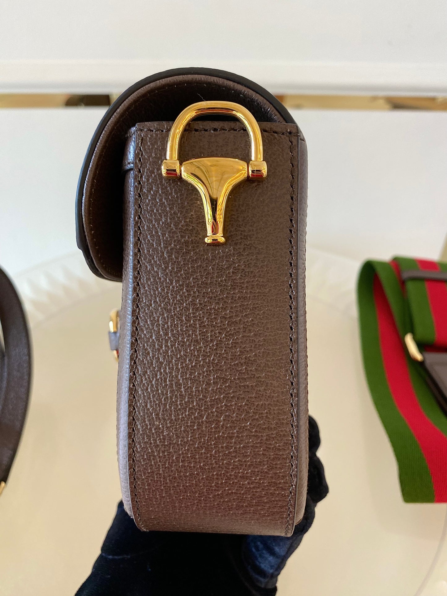 GUCCI Horsebit Small Jumbo Logo