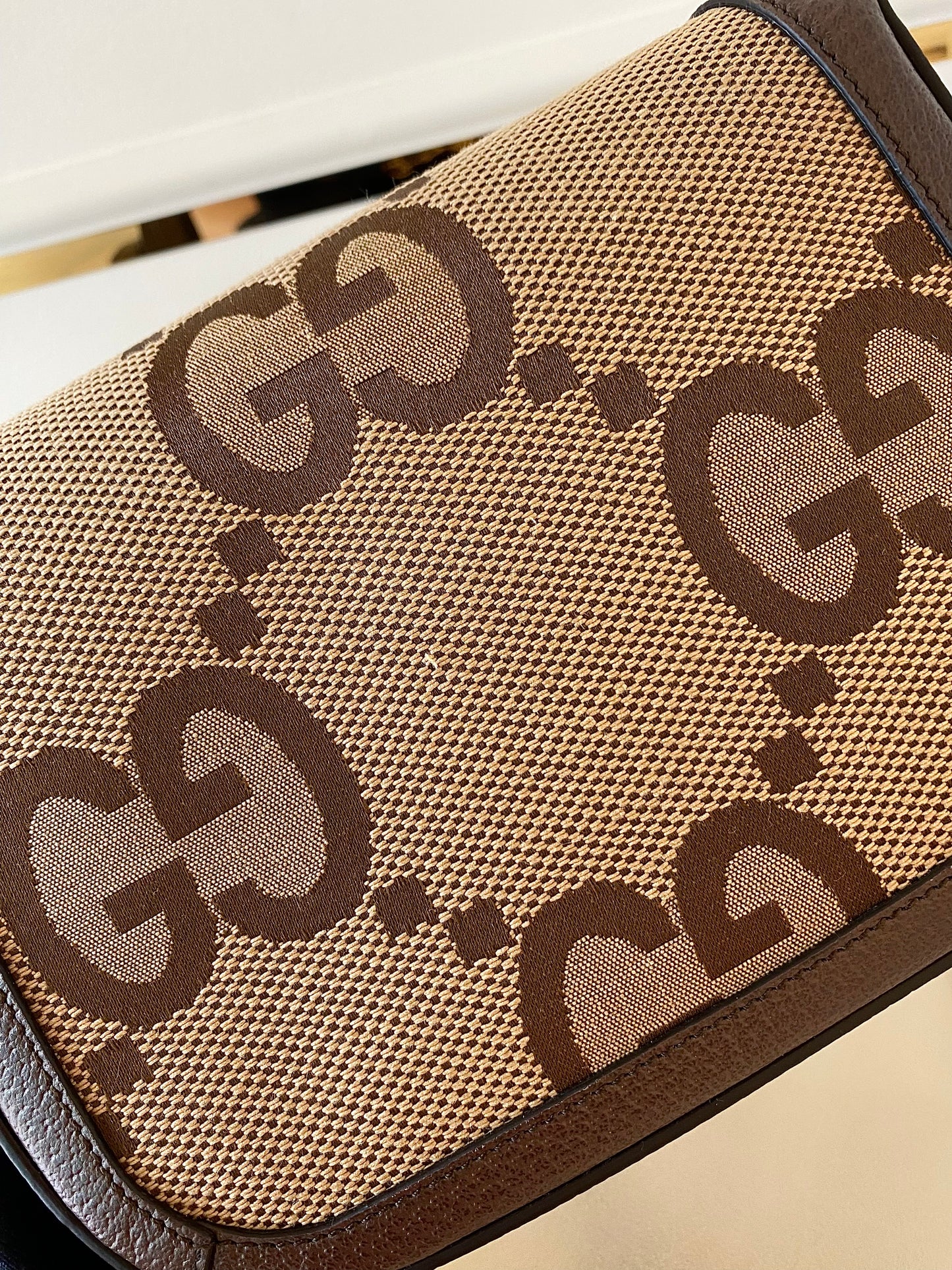 GUCCI Horsebit Small Jumbo Logo