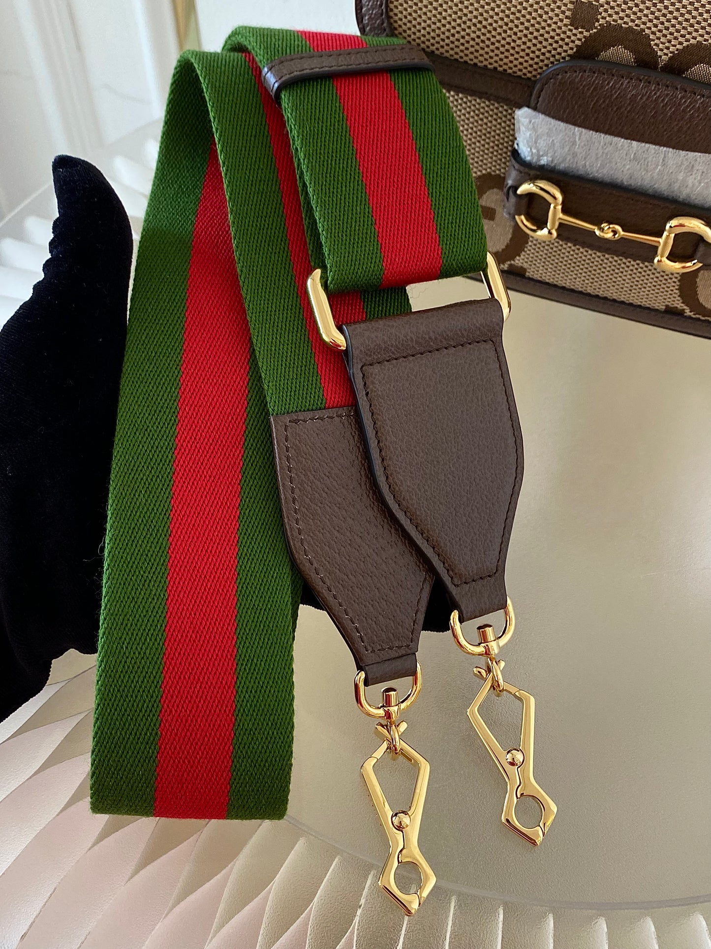 GUCCI Horsebit Small Jumbo Logo
