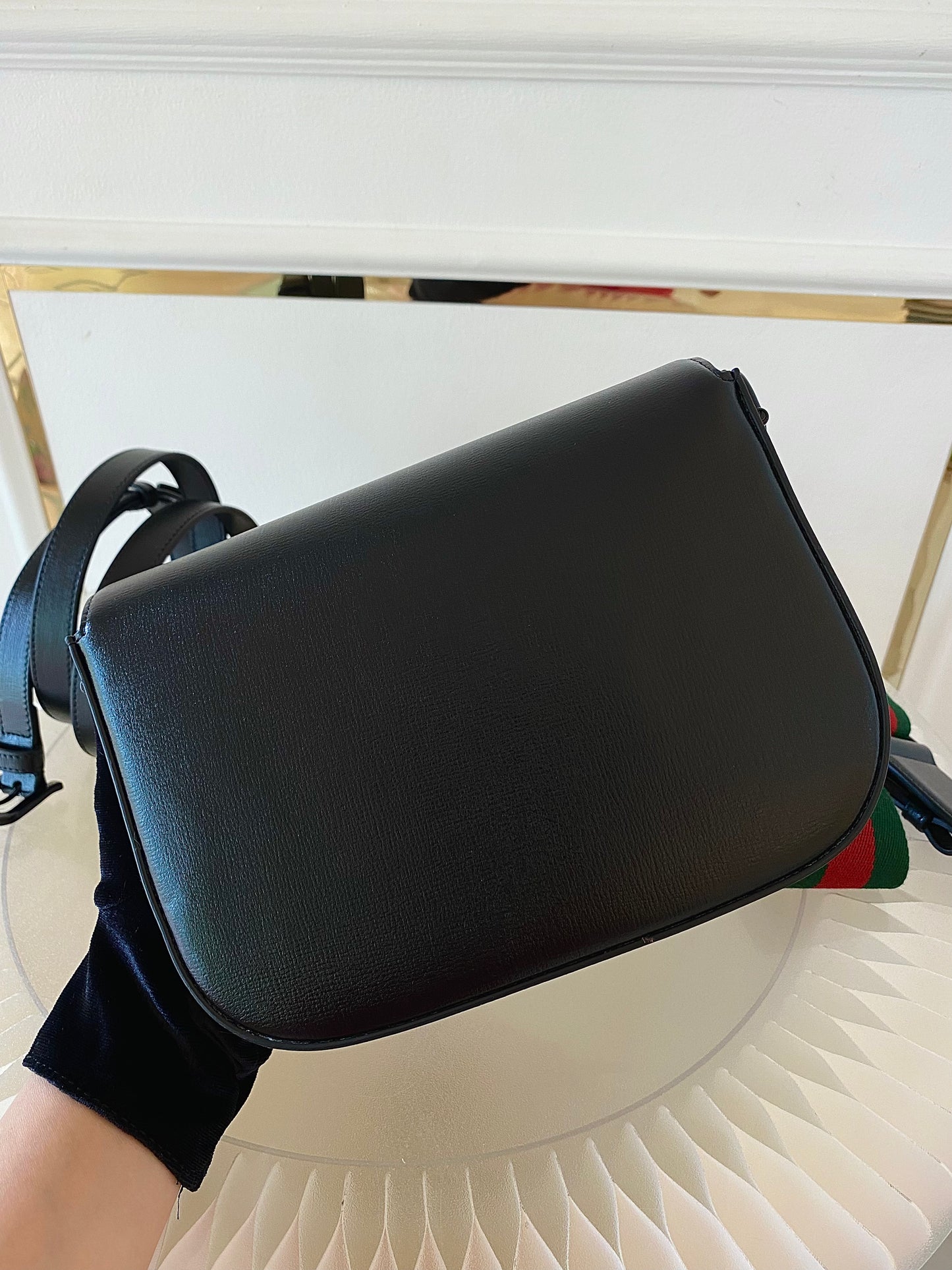 GUCCI Horsebit Small All Black