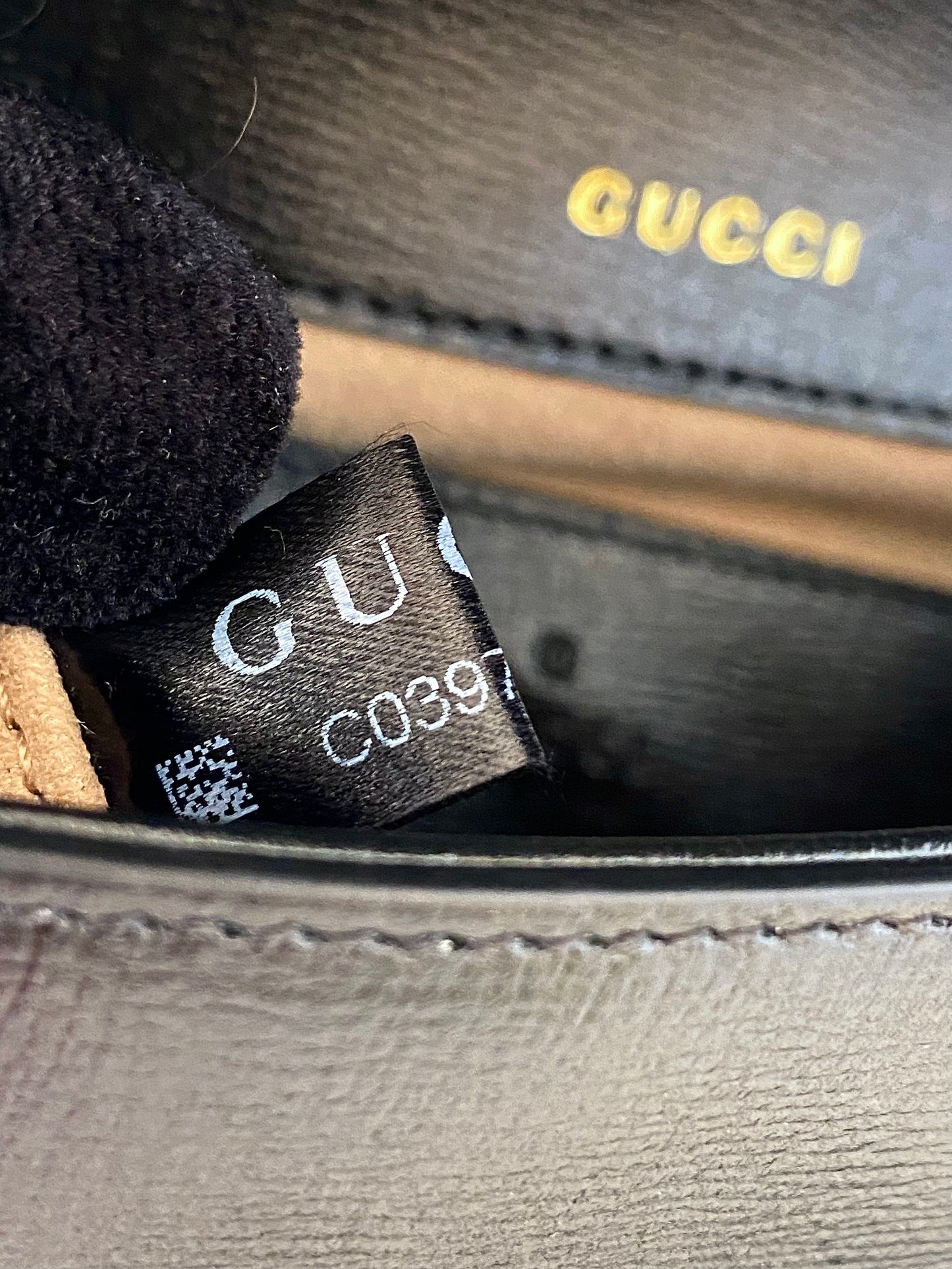GUCCI Horsebit Small All Black