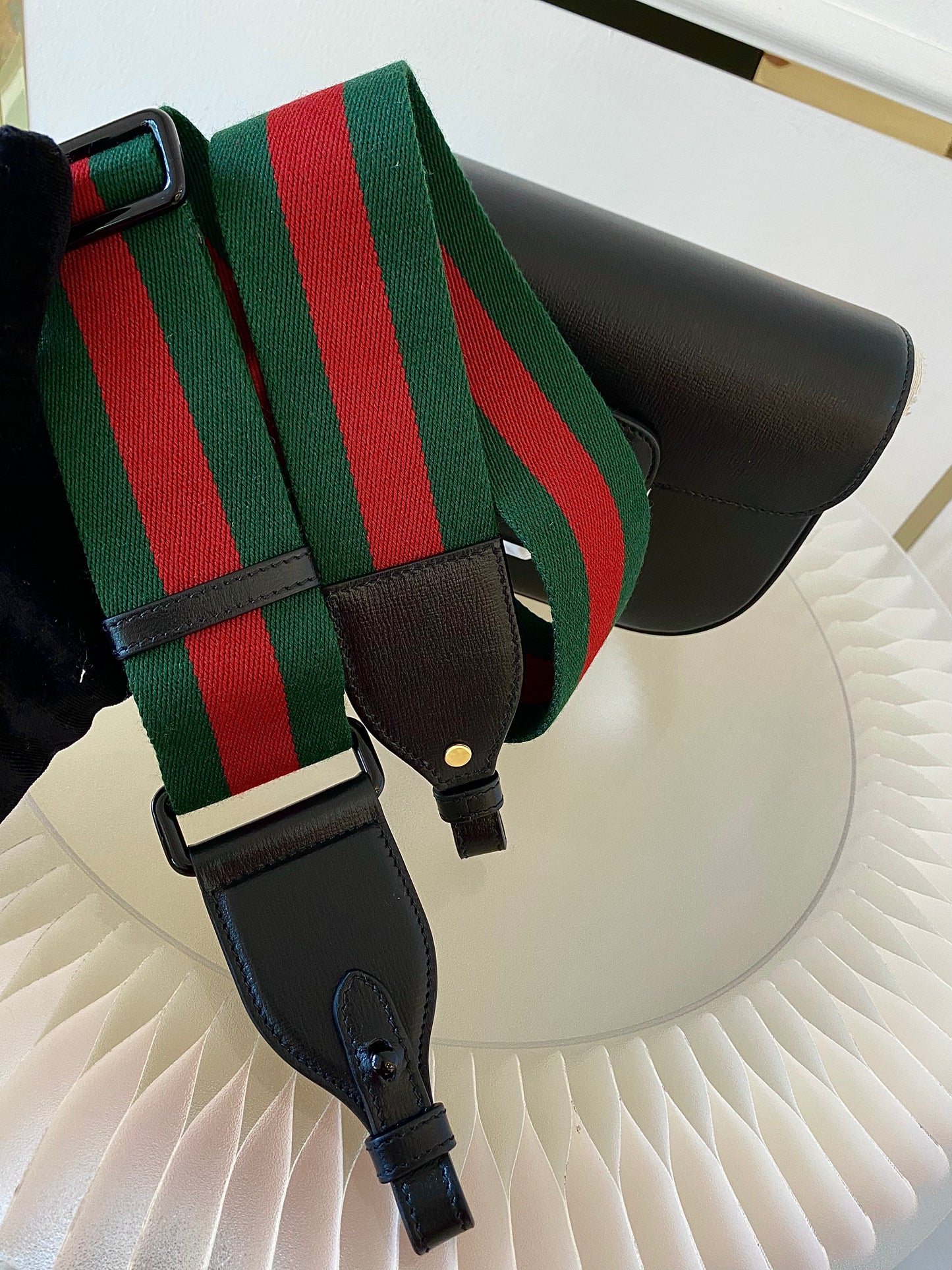 GUCCI Horsebit Small All Black